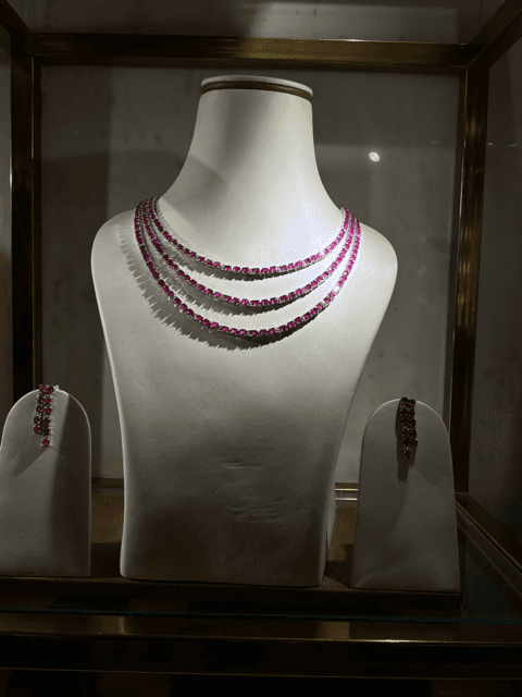 Rosée Royale — multi-layered vintage couture piece