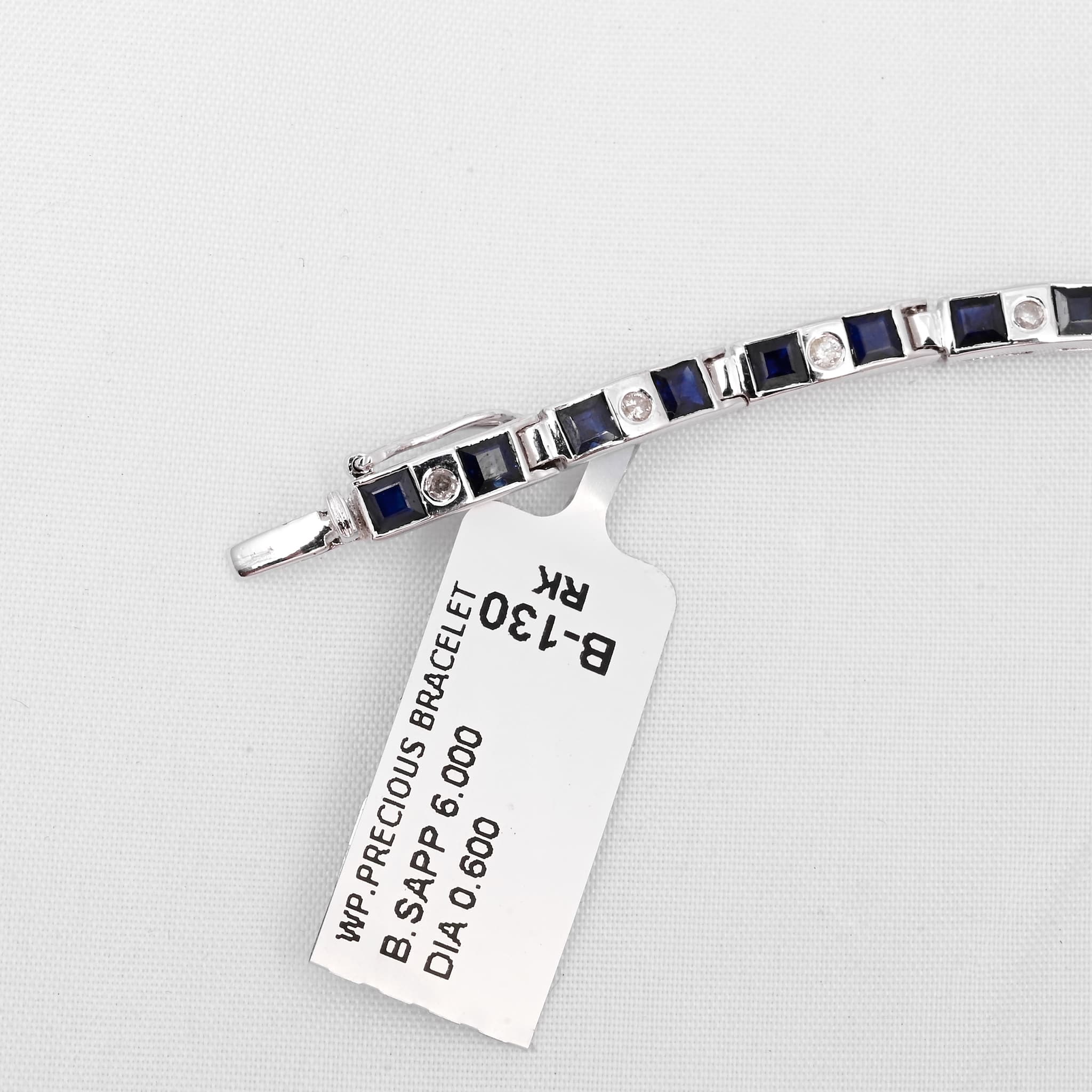 Celestial Line Sapphire & Diamond Bracelet alternate view
