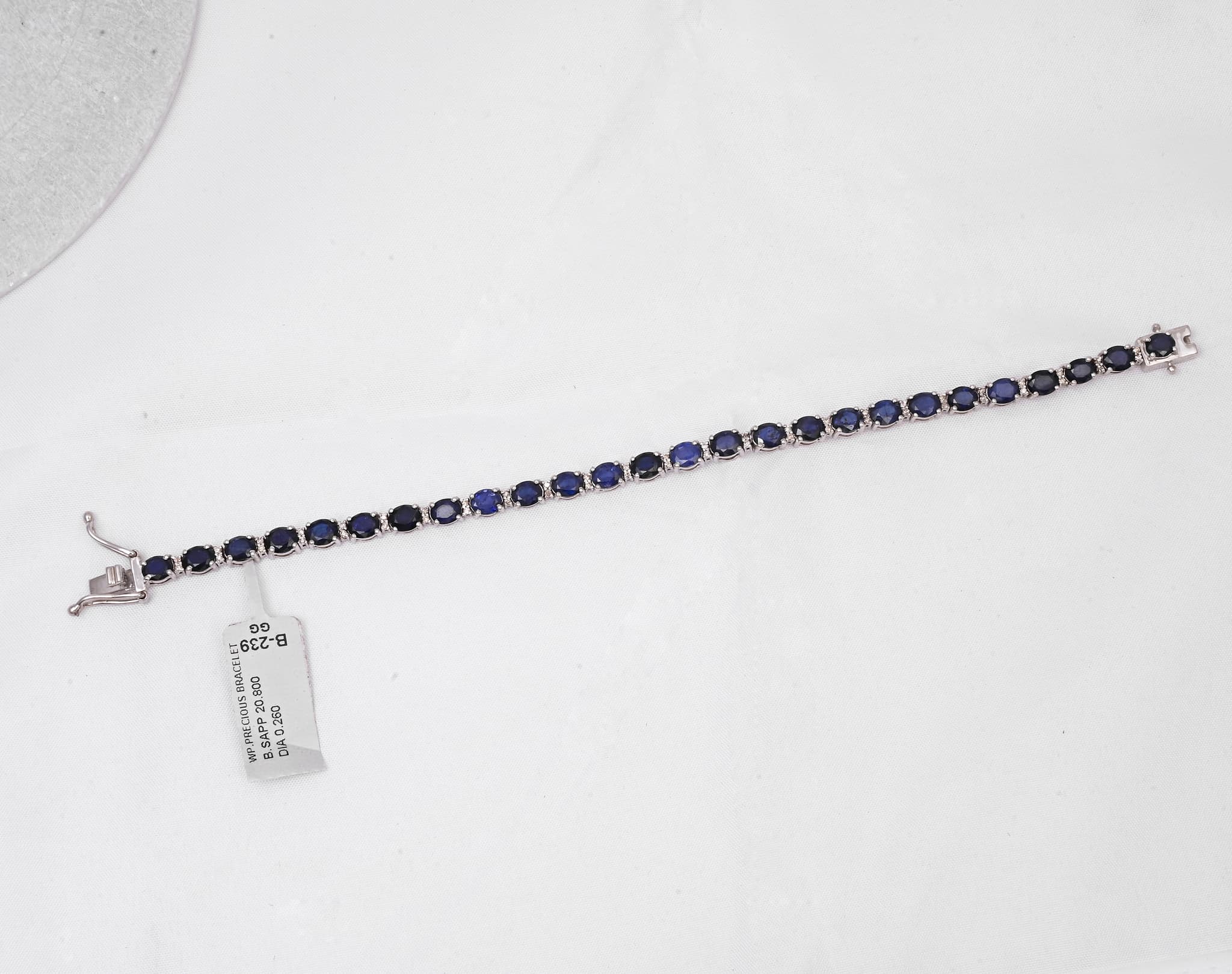 Ocean Royale Sapphire & Diamond Tennis Bracelet