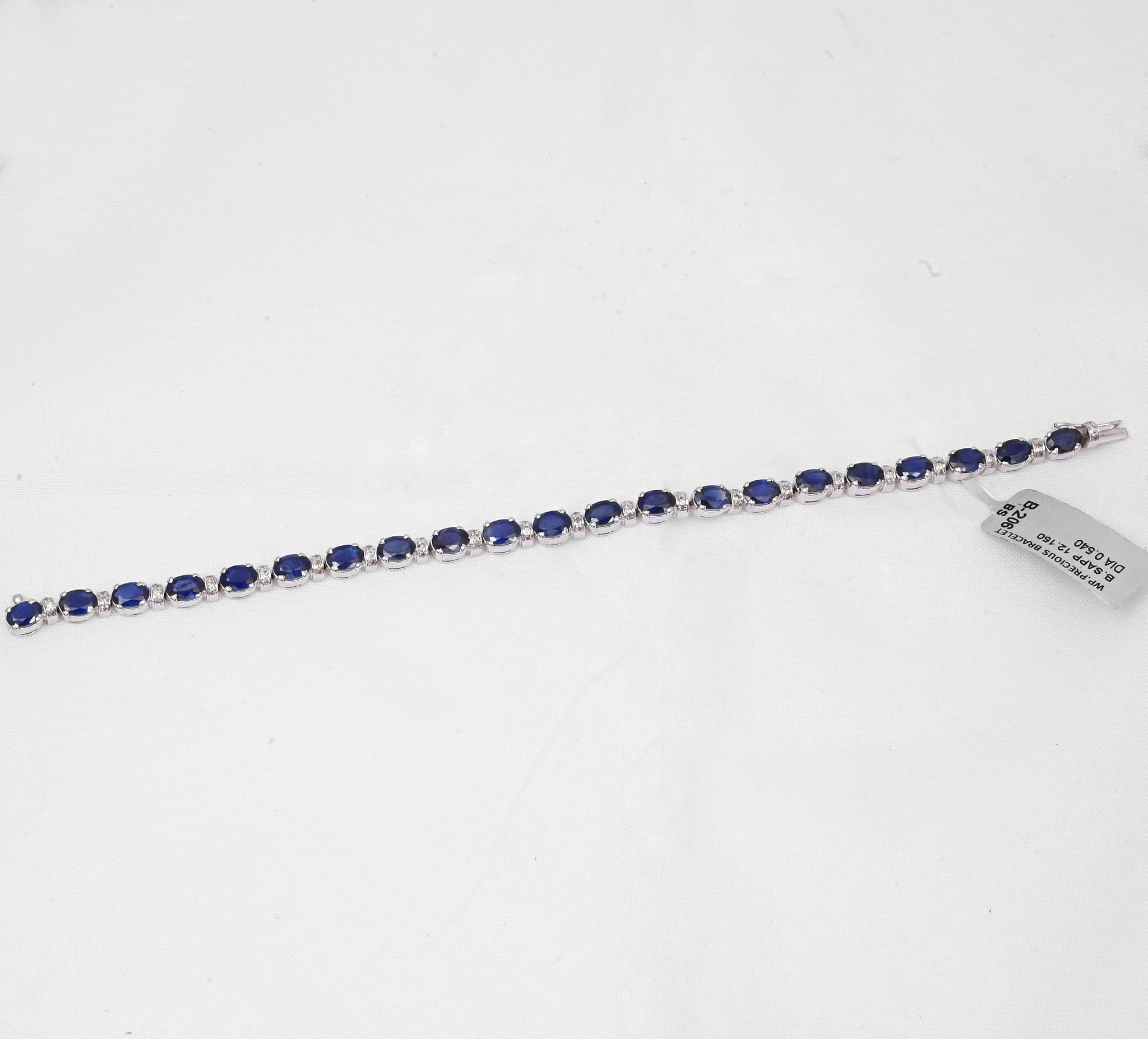 Eternal Blue Sapphire Tennis Bracelet