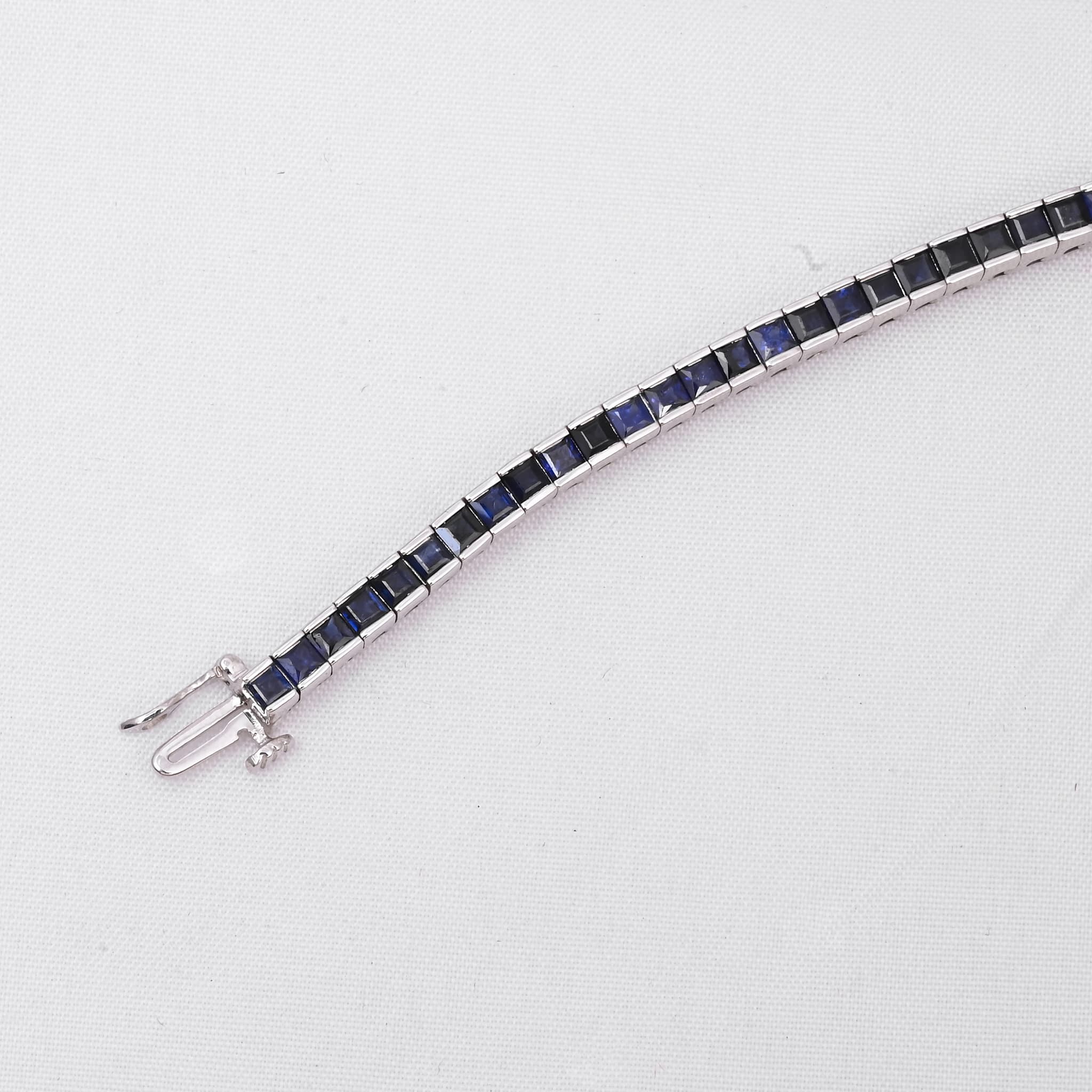 Midnight Line Blue Sapphire Bracelet alternate view