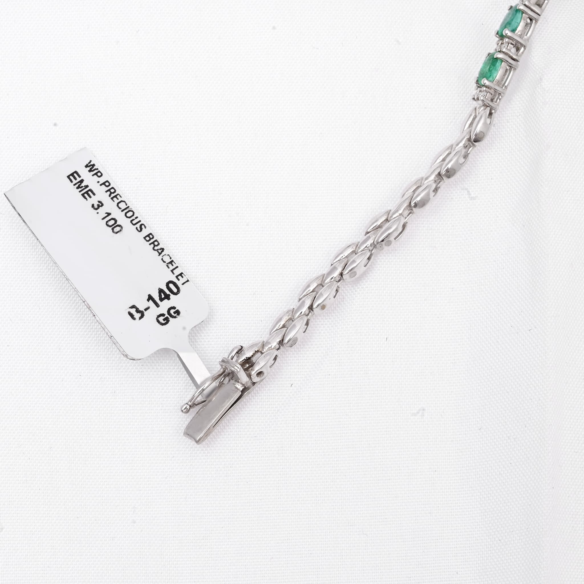 Classic Emerald Tennis Bracelet alternate view