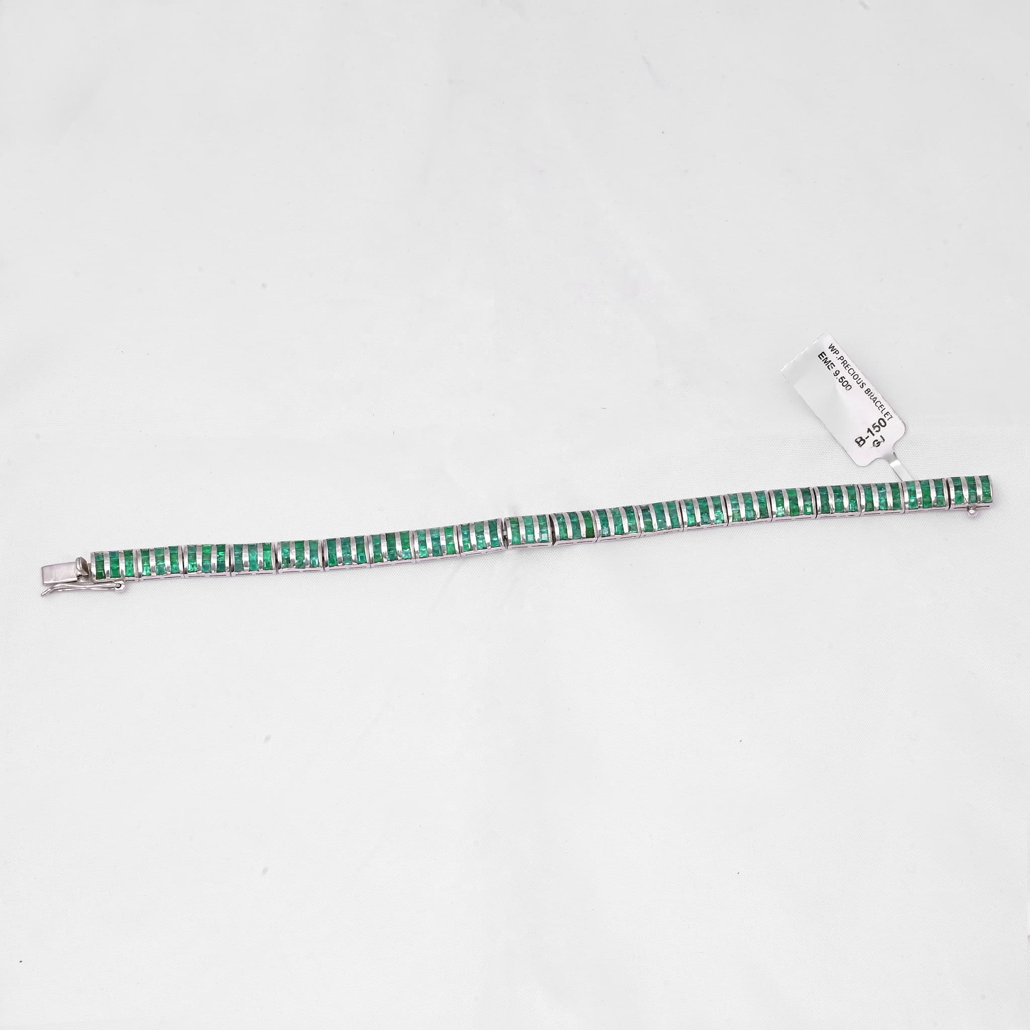 Art Deco Emerald Bracelet