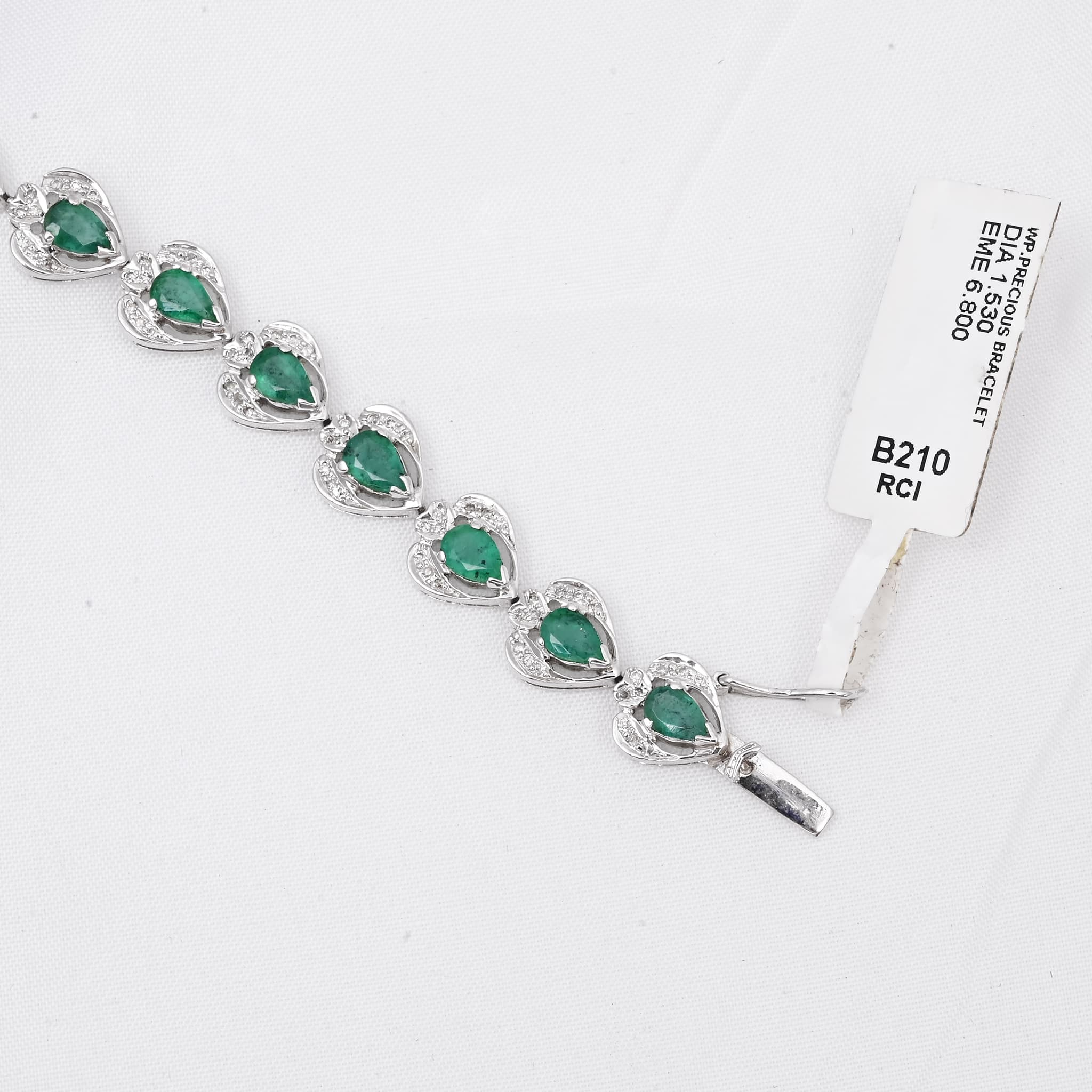Emerald Whisper Luxury Bracelet alternate view