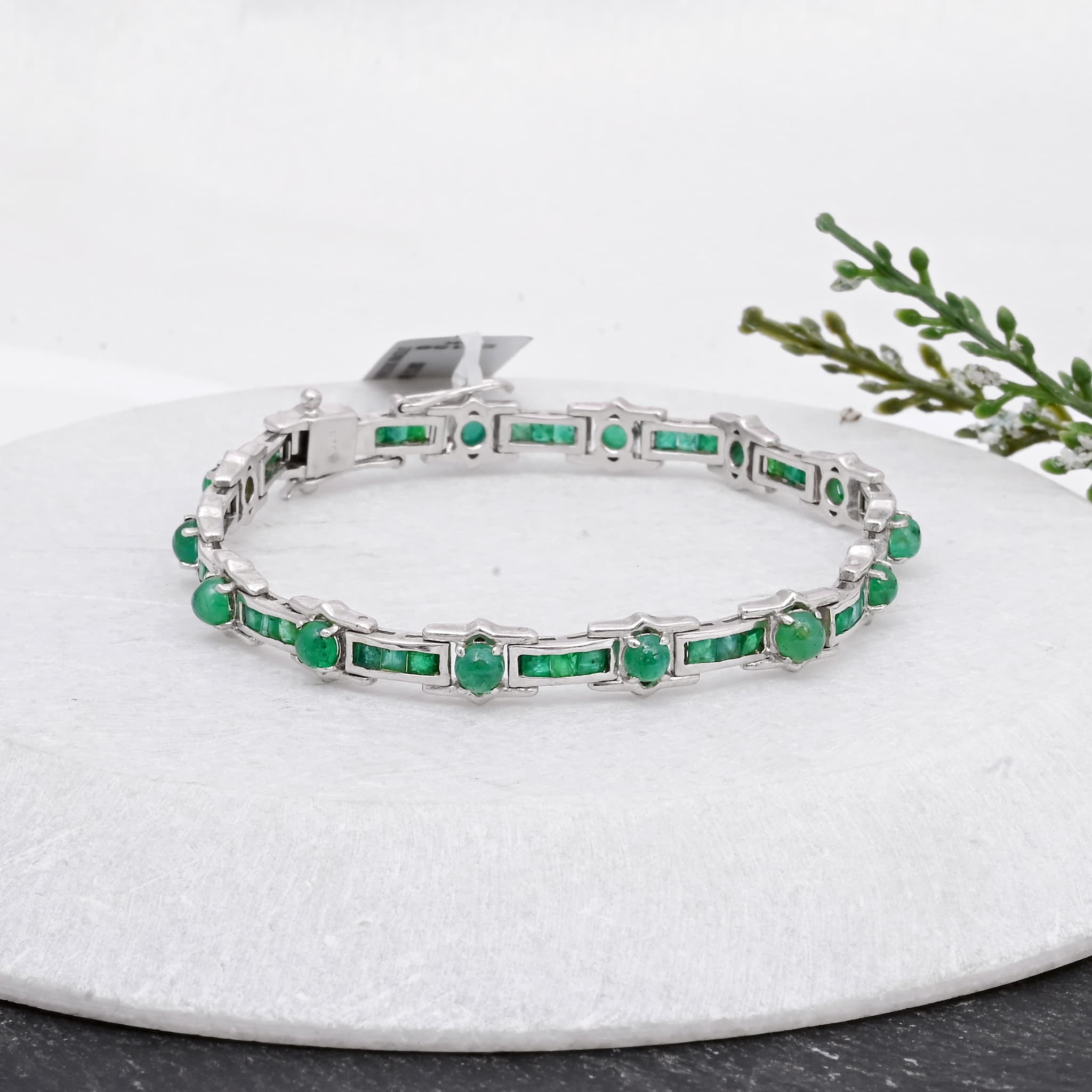 Emerald Royale Link Bracelet