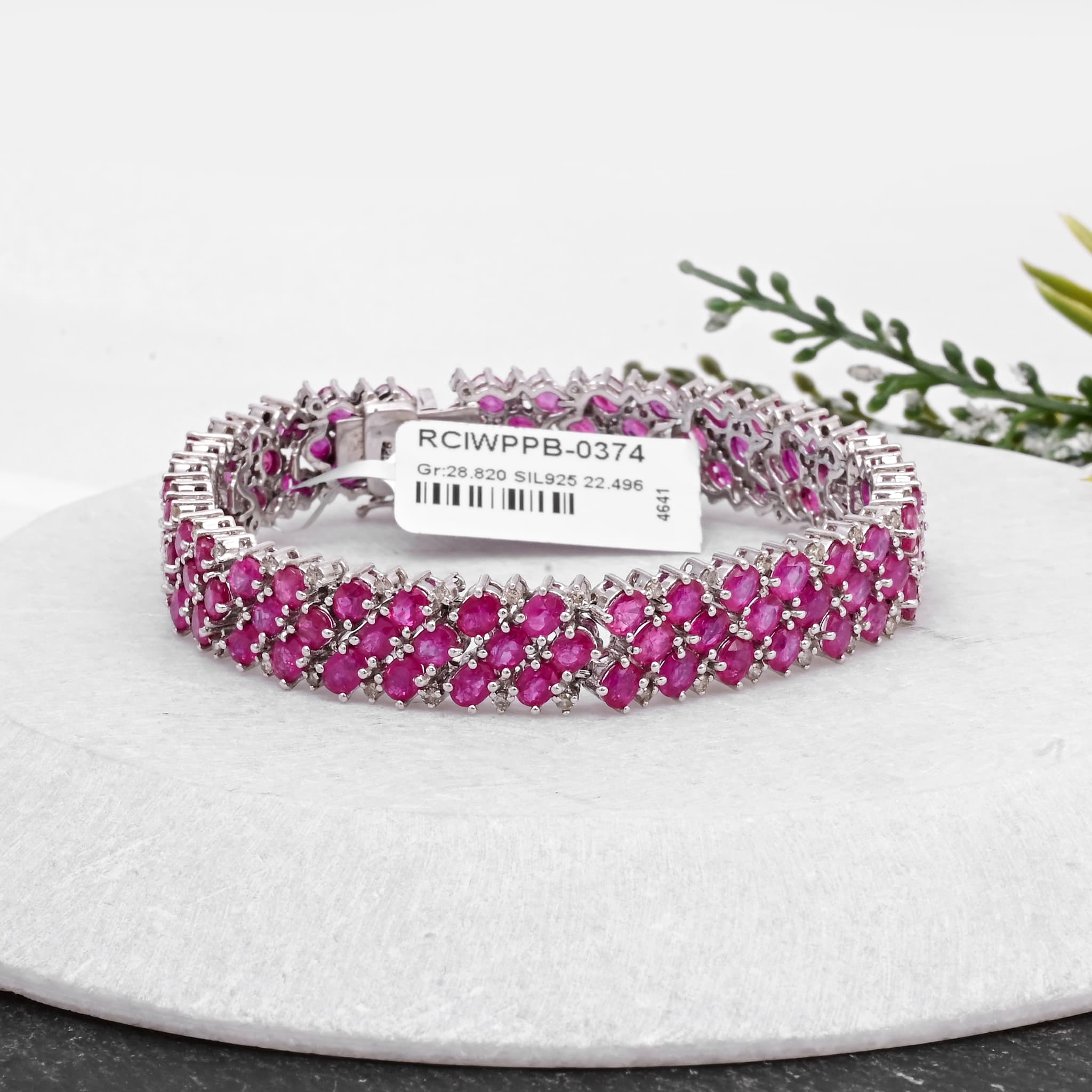Royal Ruby Grandeur Bracelet