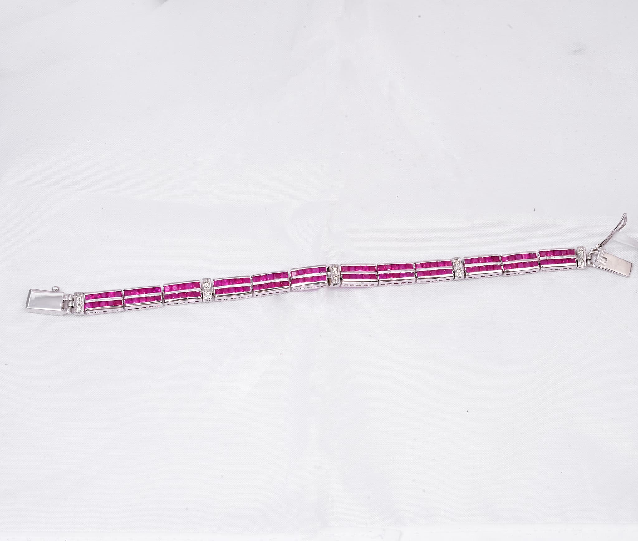 Ruby Royale Princess Link Bracelet