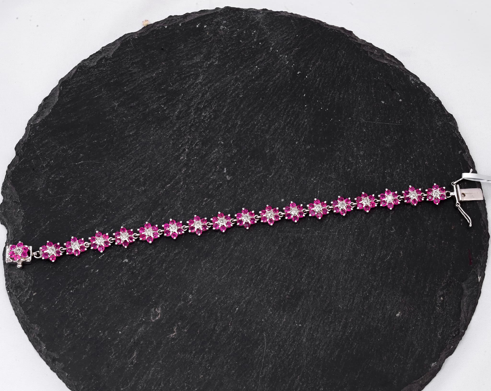 Crimson Luxe Ruby Tennis Bracelet