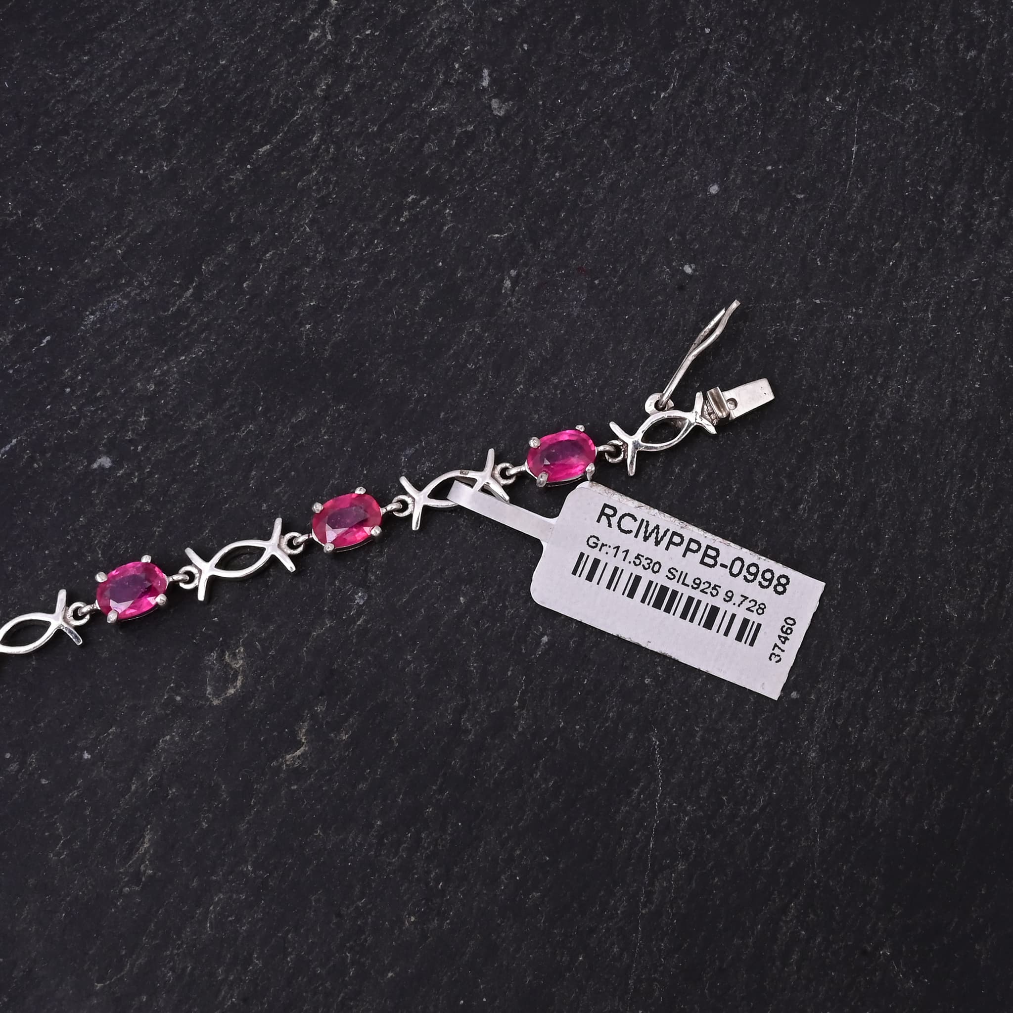 Divine Grace Ruby Link Bracelet alternate view