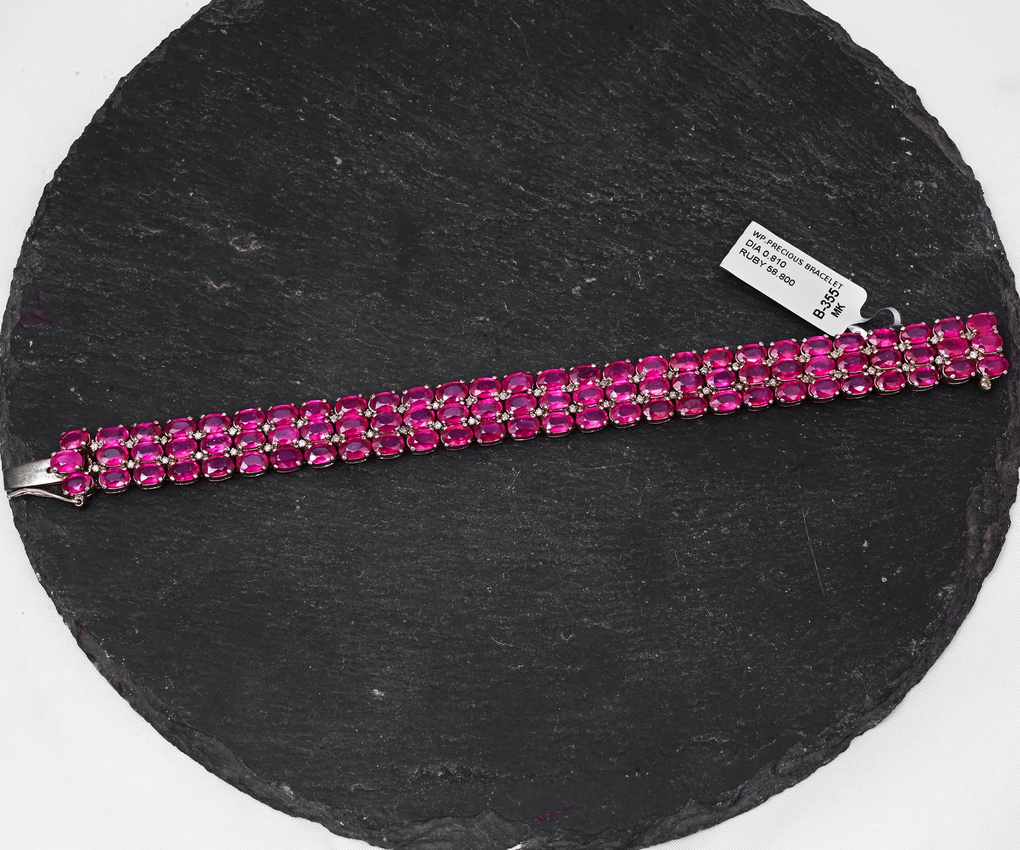 Imperial Blush Ruby Royale Bracelet