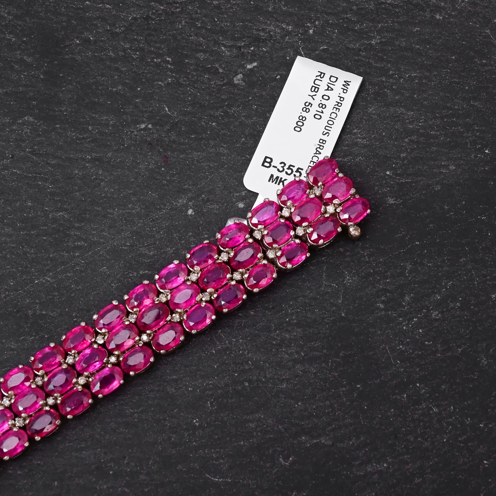 Imperial Blush Ruby Royale Bracelet