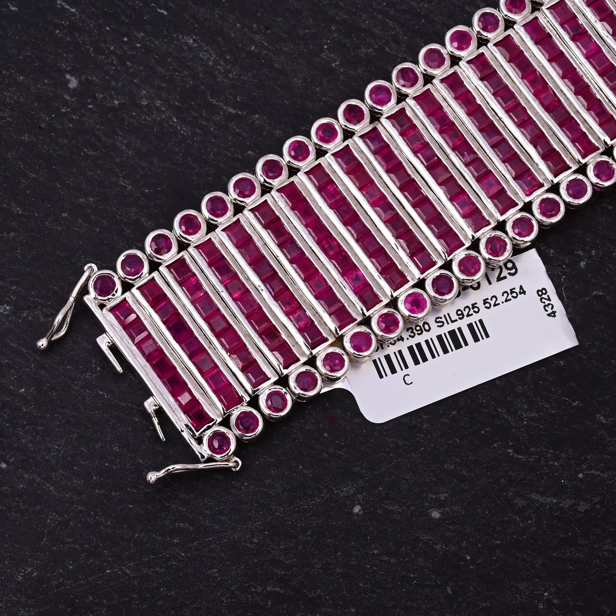 Majestic Ruby Palace Cuff Bracelet alternate view