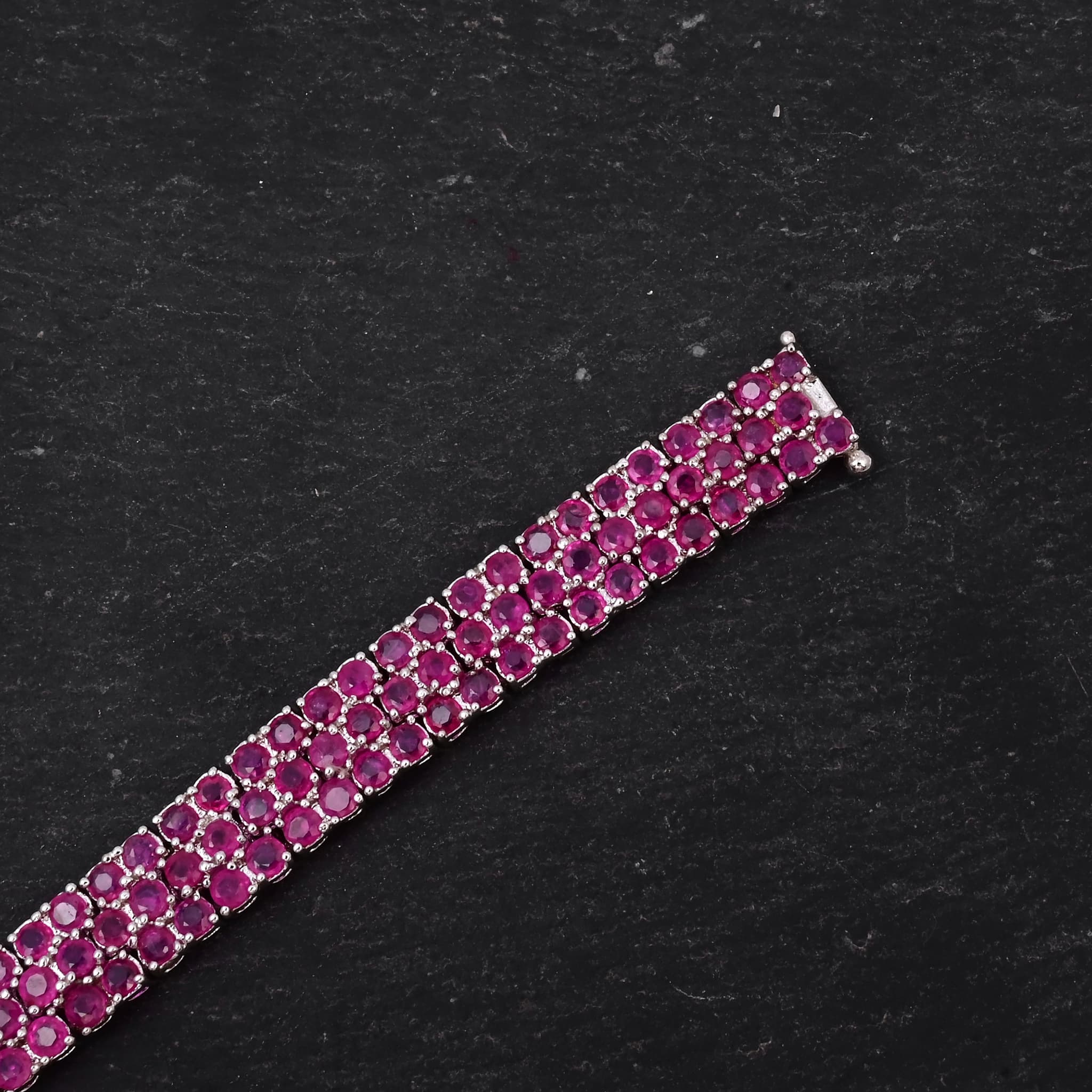 Rosé Royale Ruby Bracelet