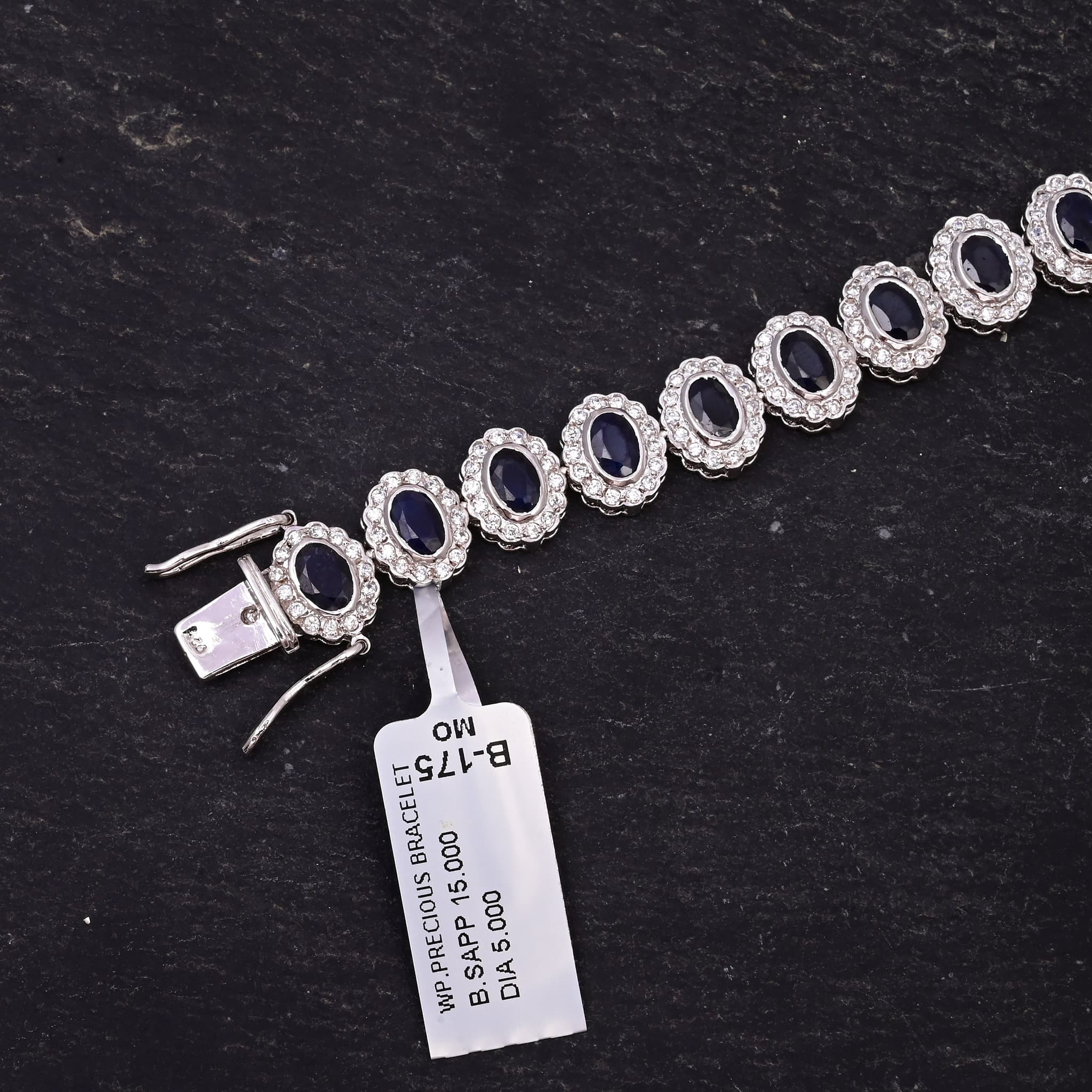 Midnight Royale Sapphire Bracelet alternate view