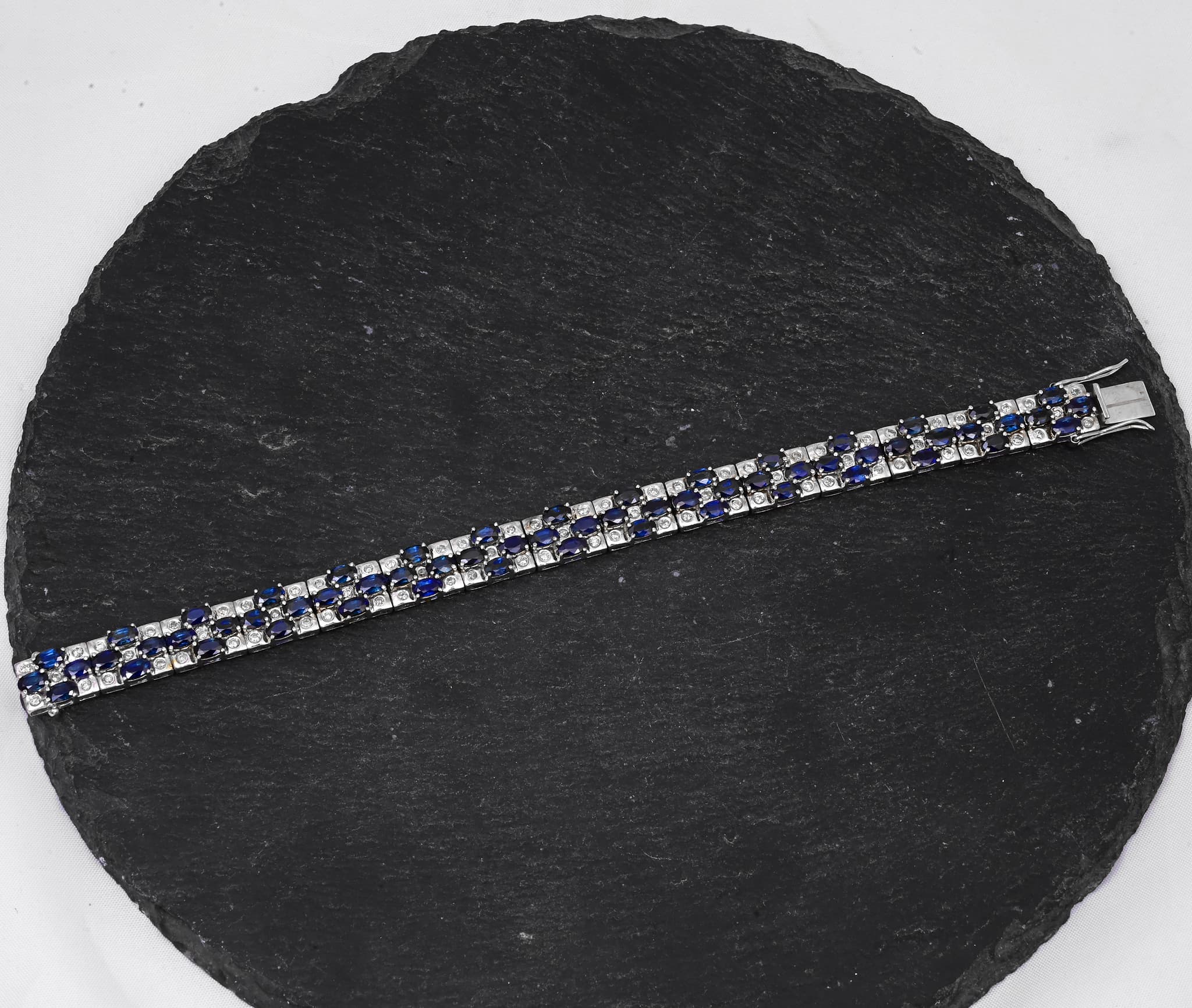 Celestial Sapphire Diamond Bracelet