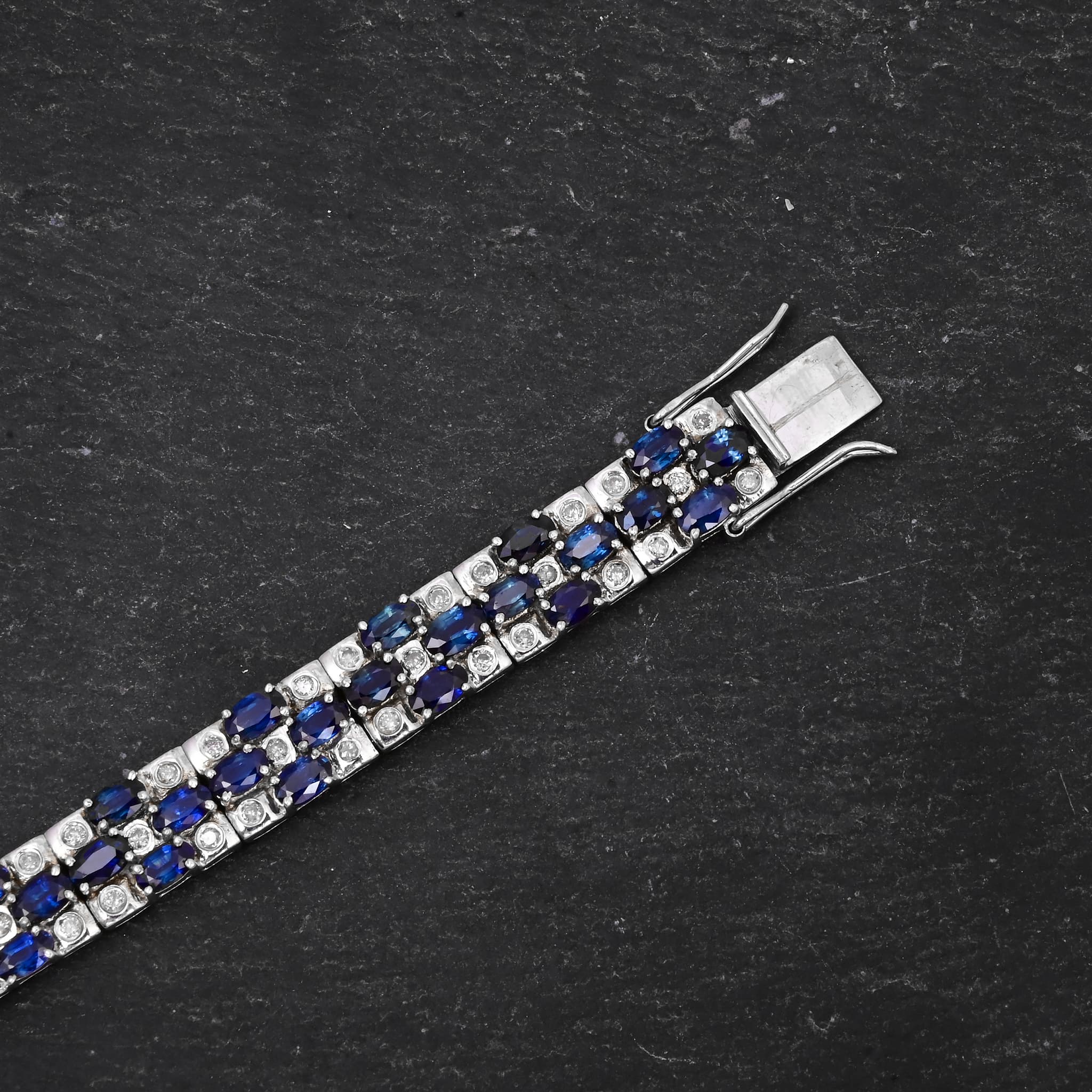 Celestial Sapphire Diamond Bracelet alternate view