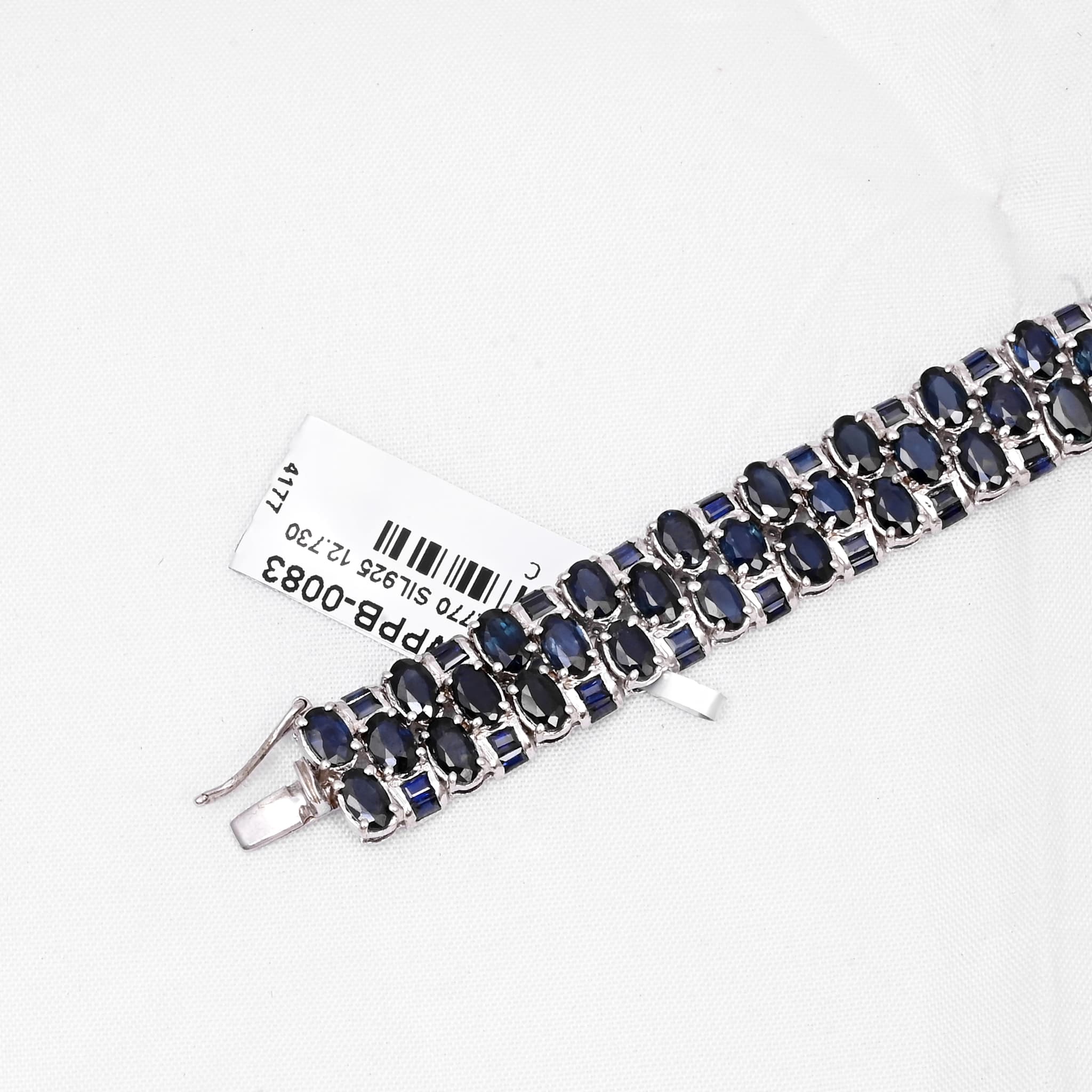 Royal Blue Sapphire Elegance Bracelet alternate view