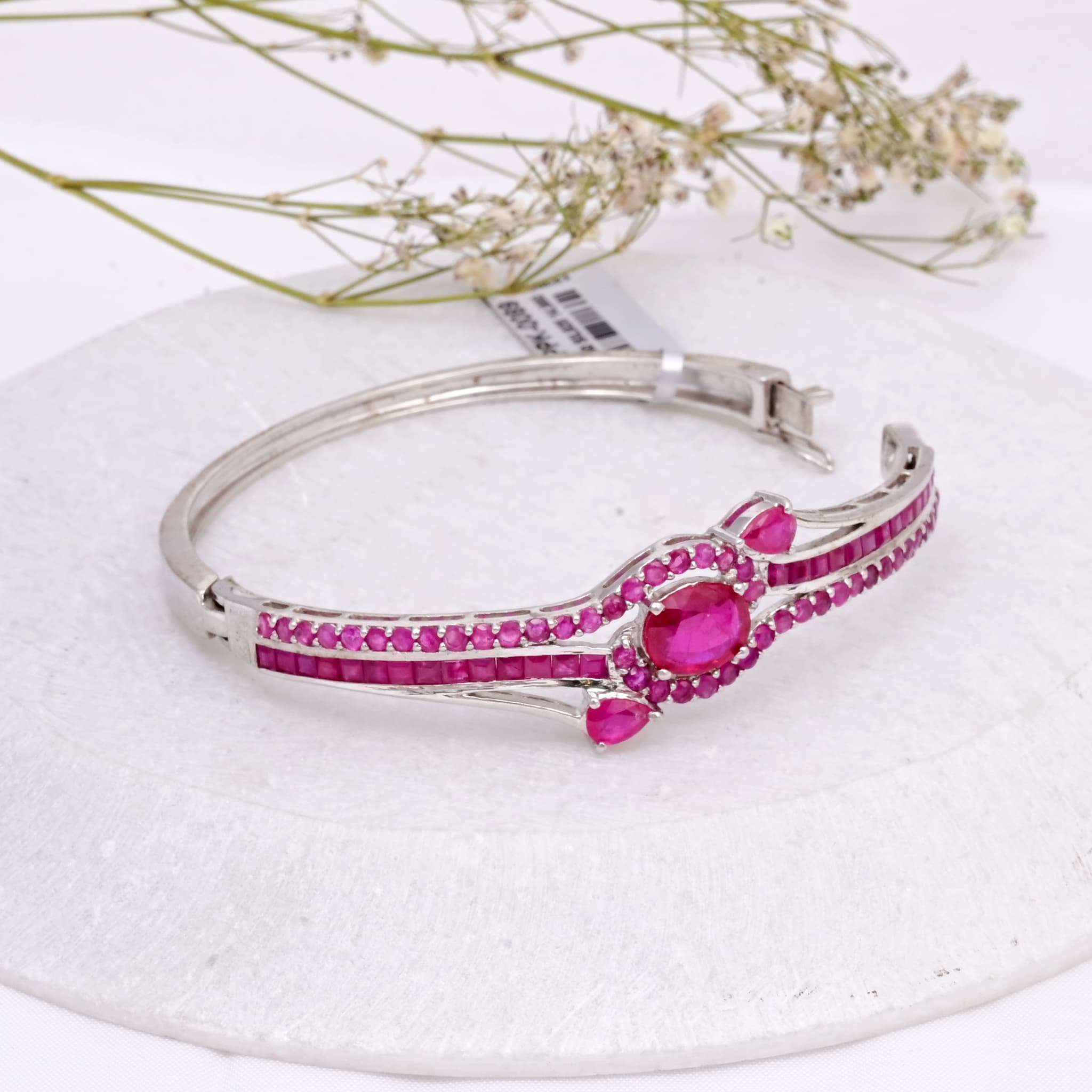 Royal Ruby Statement Bangle