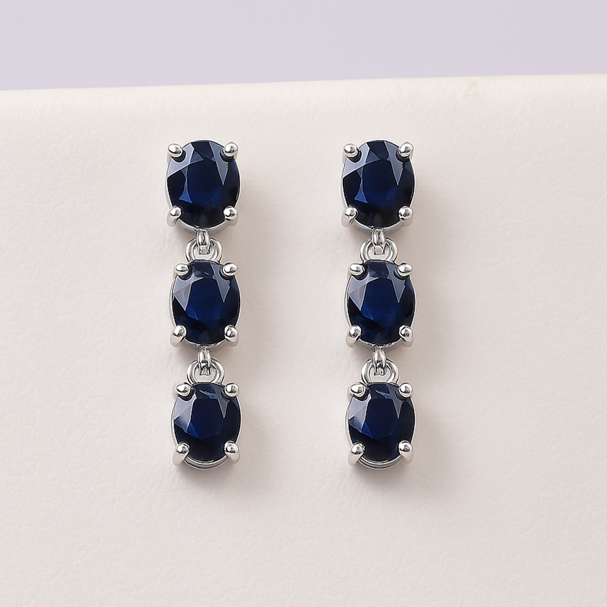 Celeste Sapphire Drop Earrings