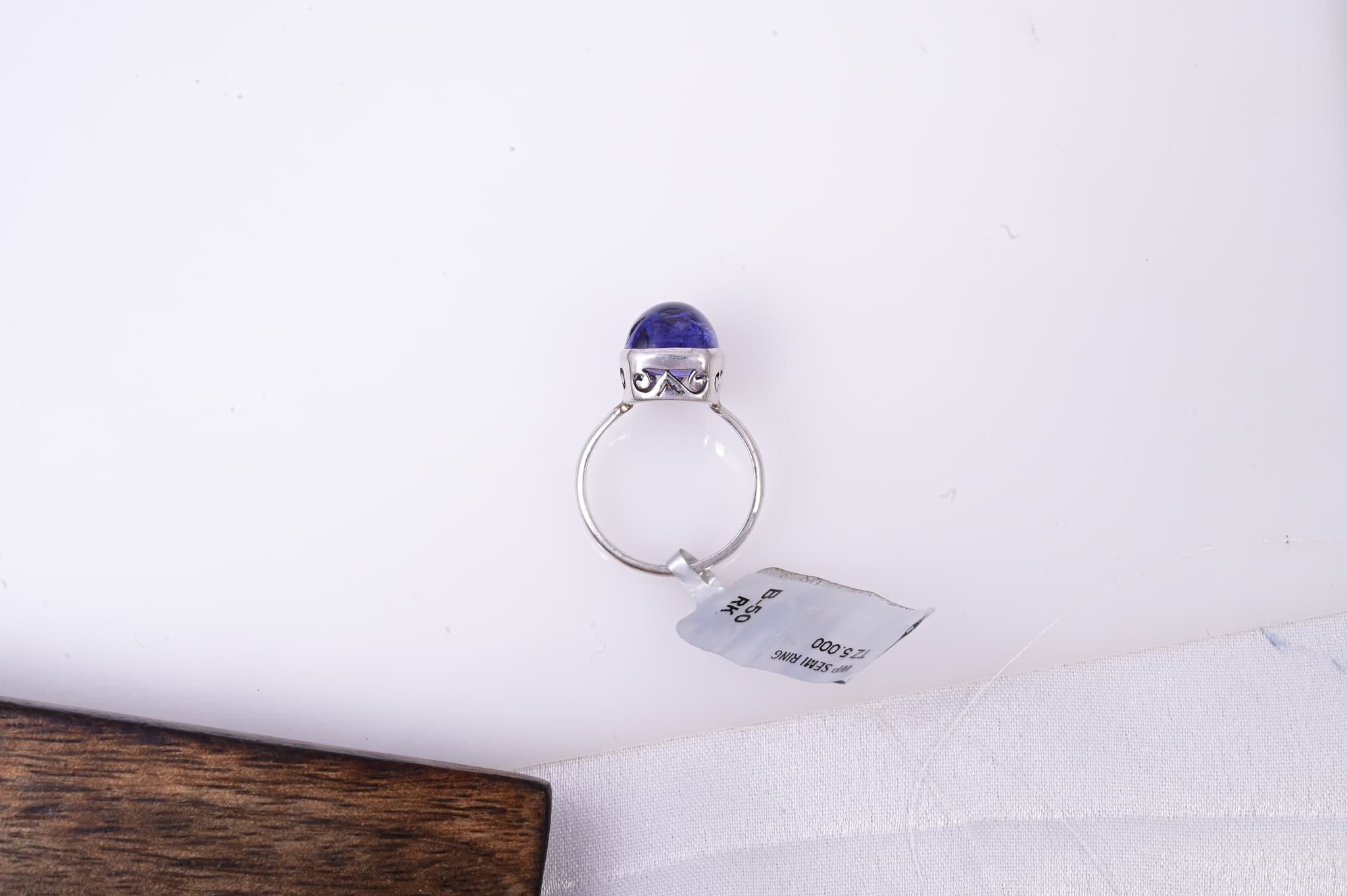 Royal Cushion Tanzanite Ring