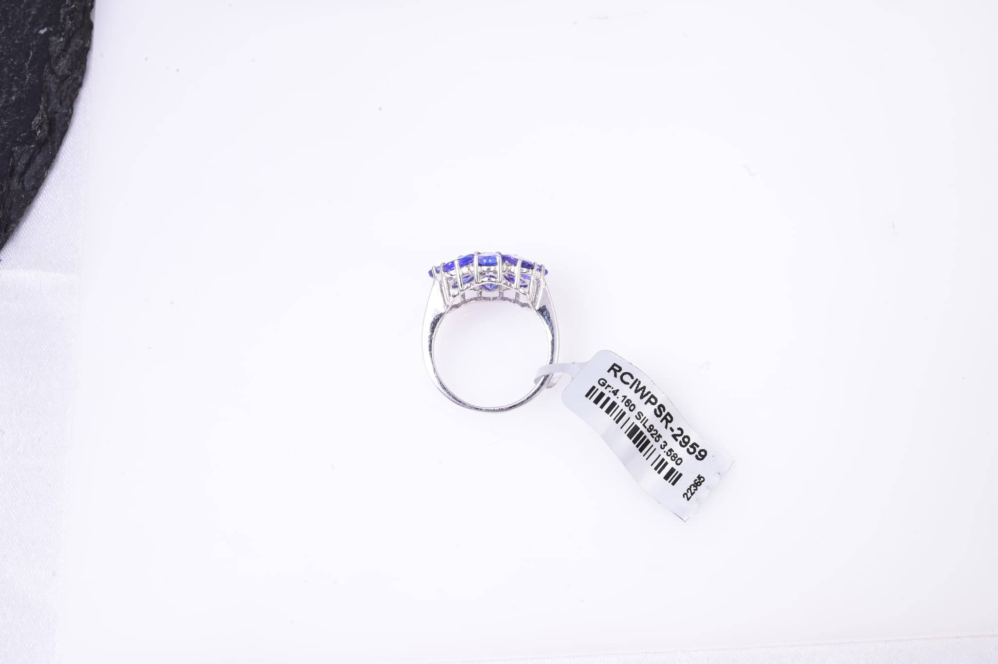 Tanzanite Blossom Cluster Ring