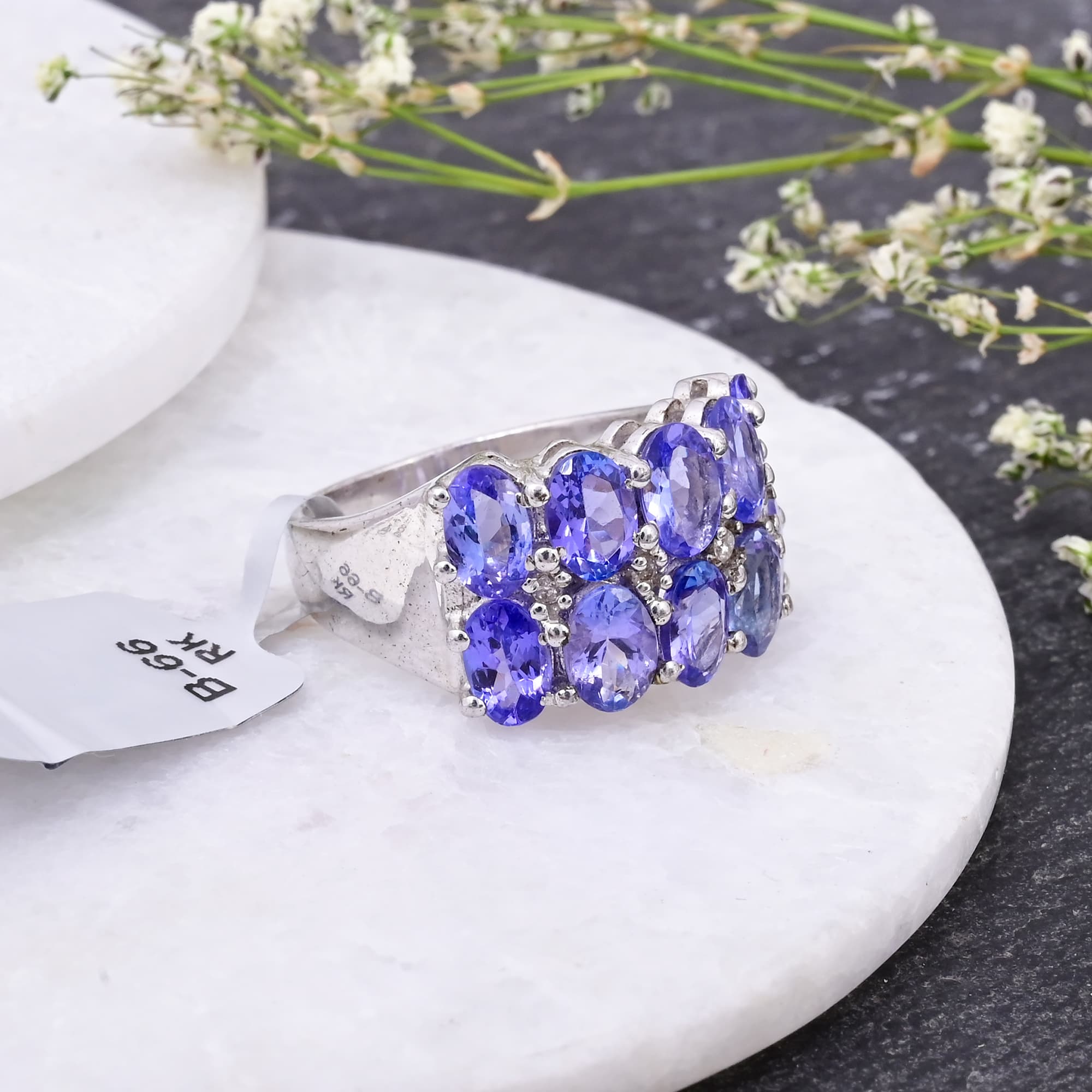Royal Tanzanite Galaxy Ring