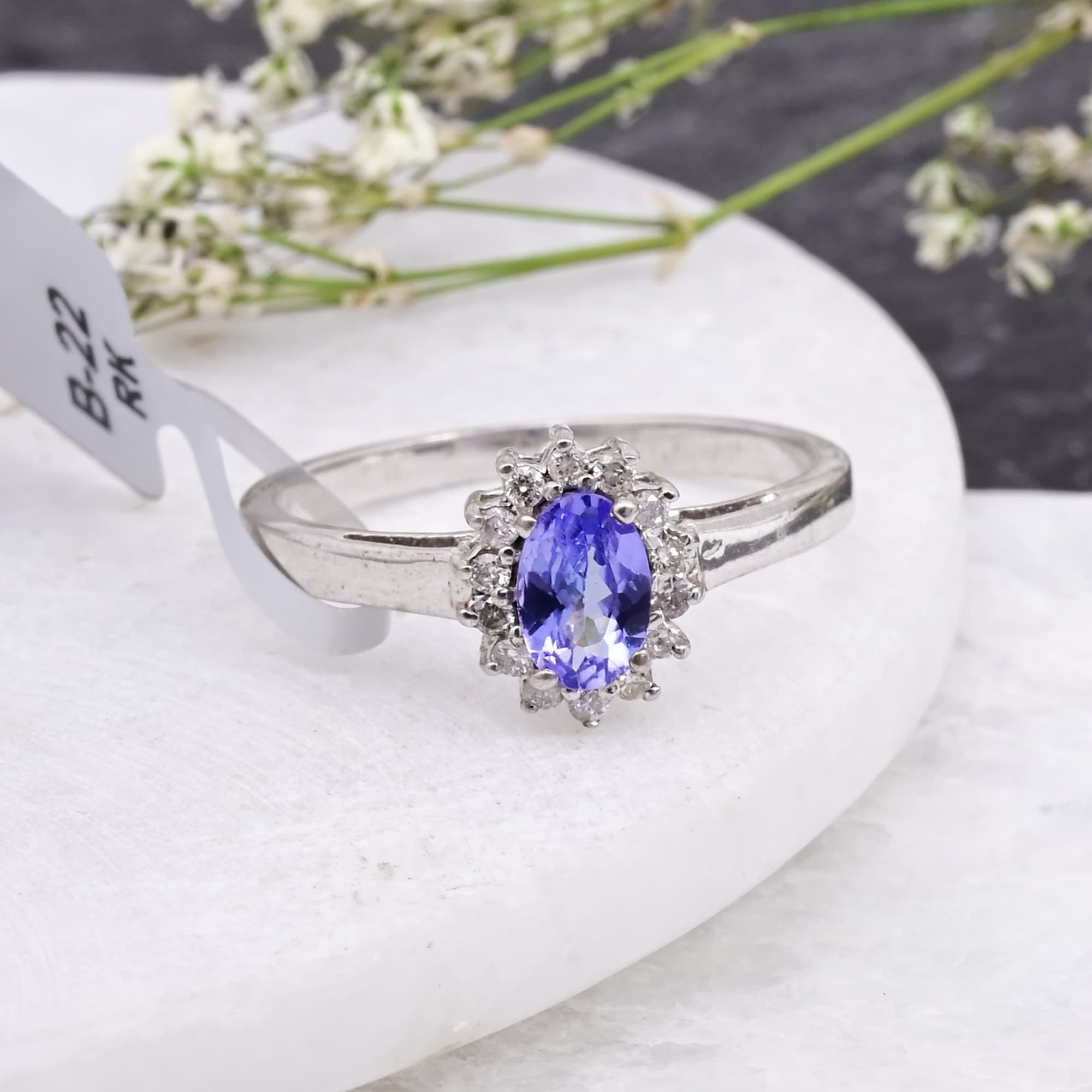 Royal Bloom Tanzanite Ring