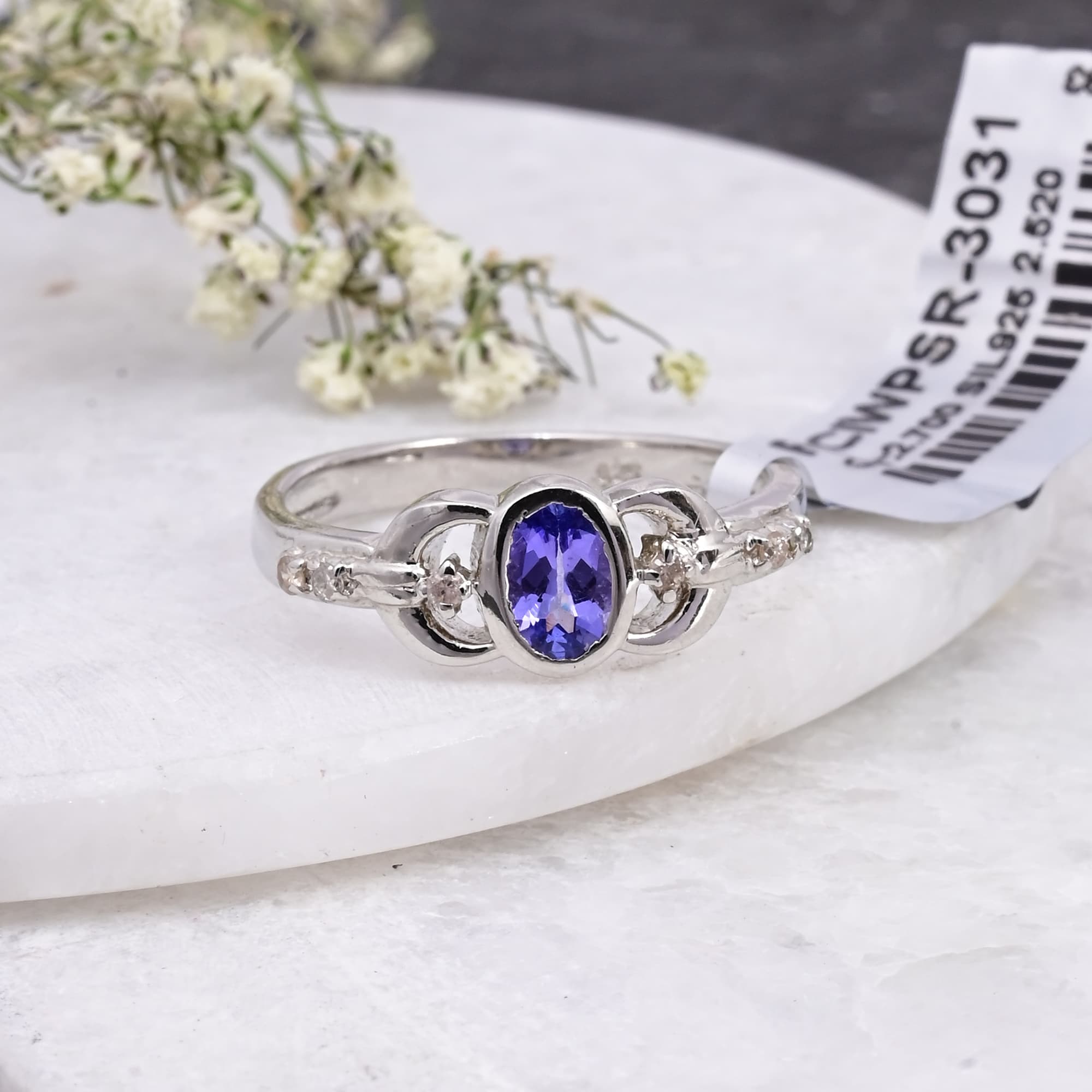 Twilight Grace Tanzanite Ring