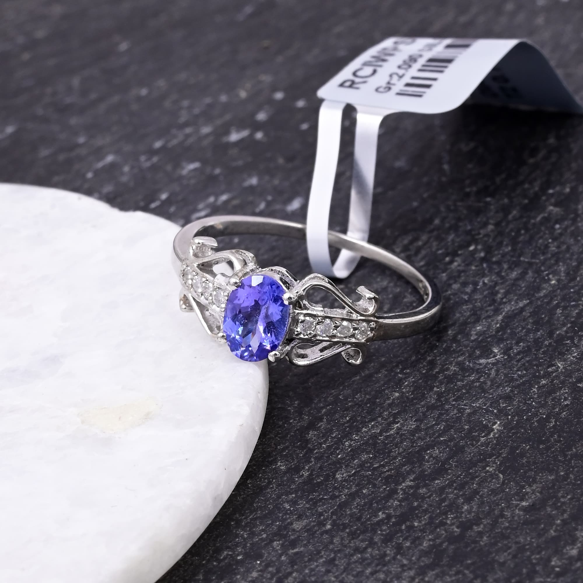 Ethereal Vine Tanzanite Ring