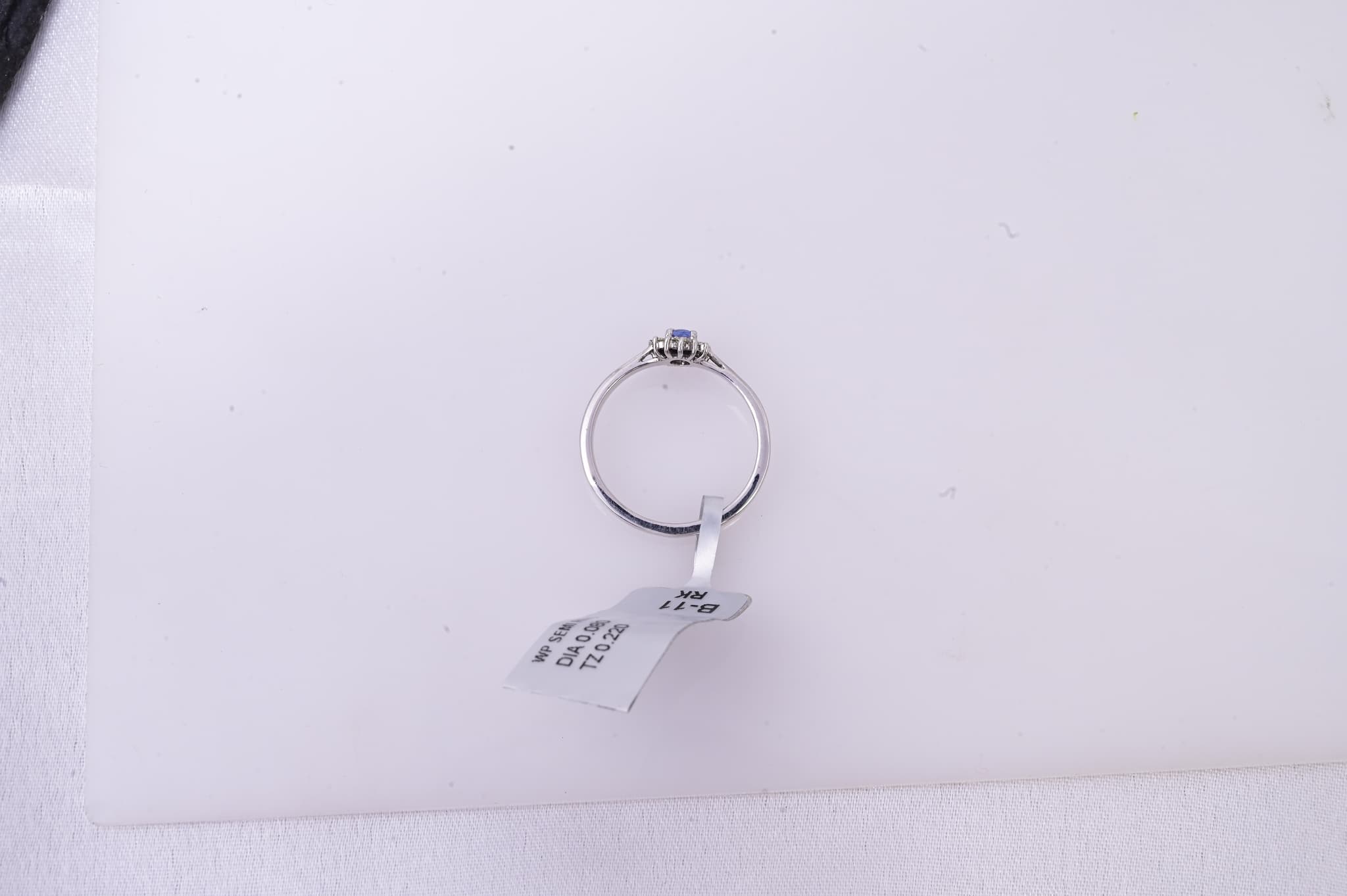 Twilight Bloom Tanzanite Ring