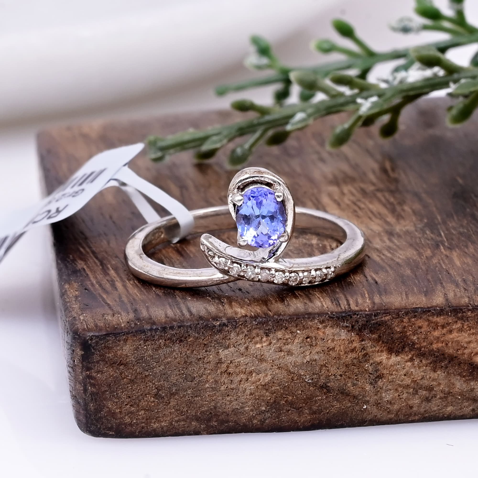 Moonlit Grace Tanzanite Ring alternate view
