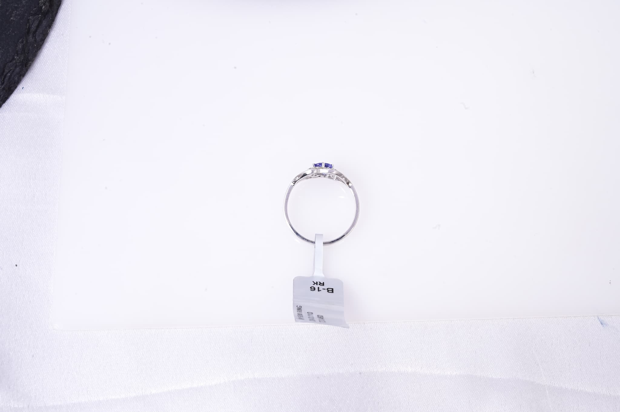 Celestial Wave Tanzanite Ring