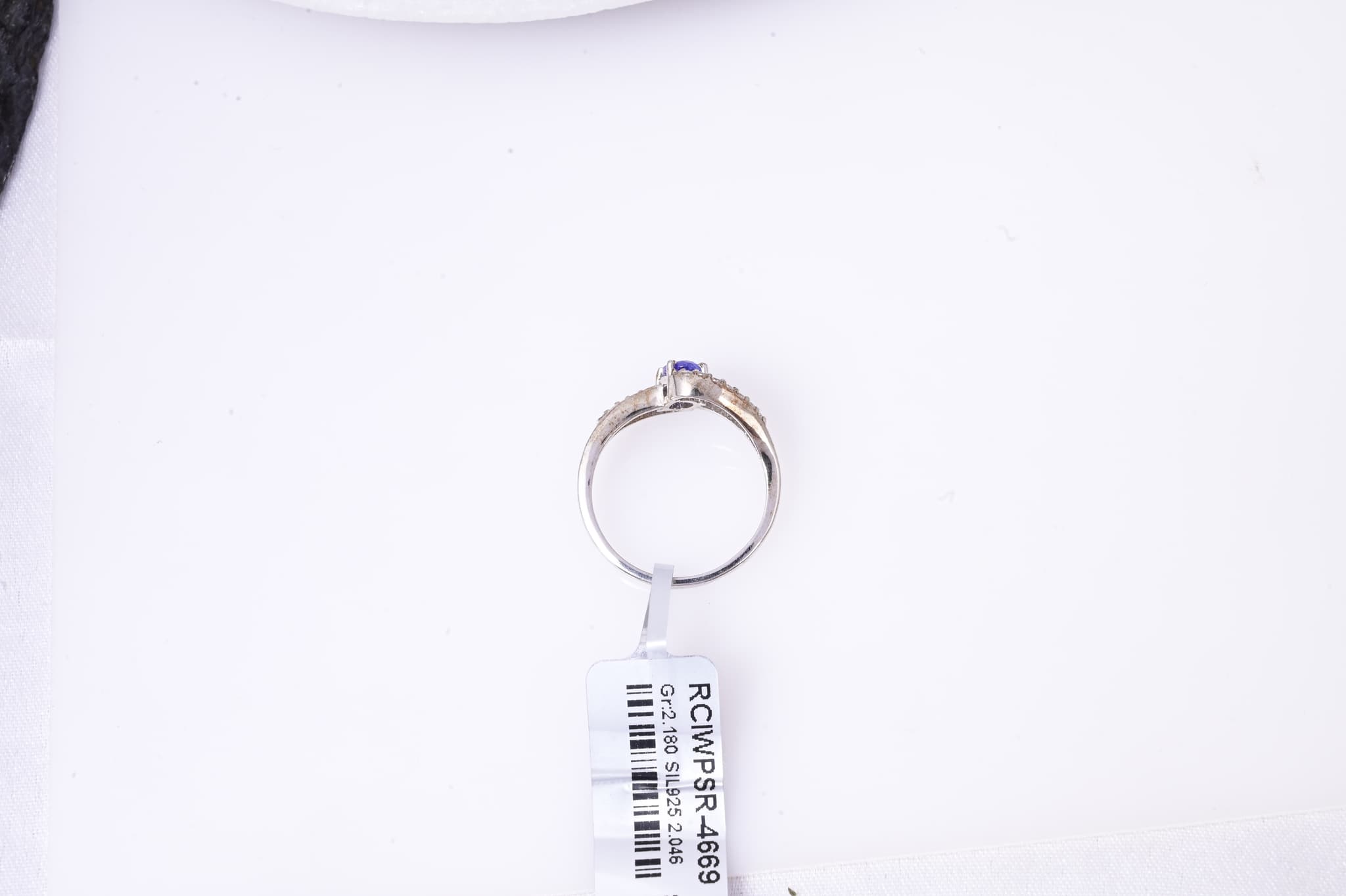 Twilight Embrace Tanzanite Ring