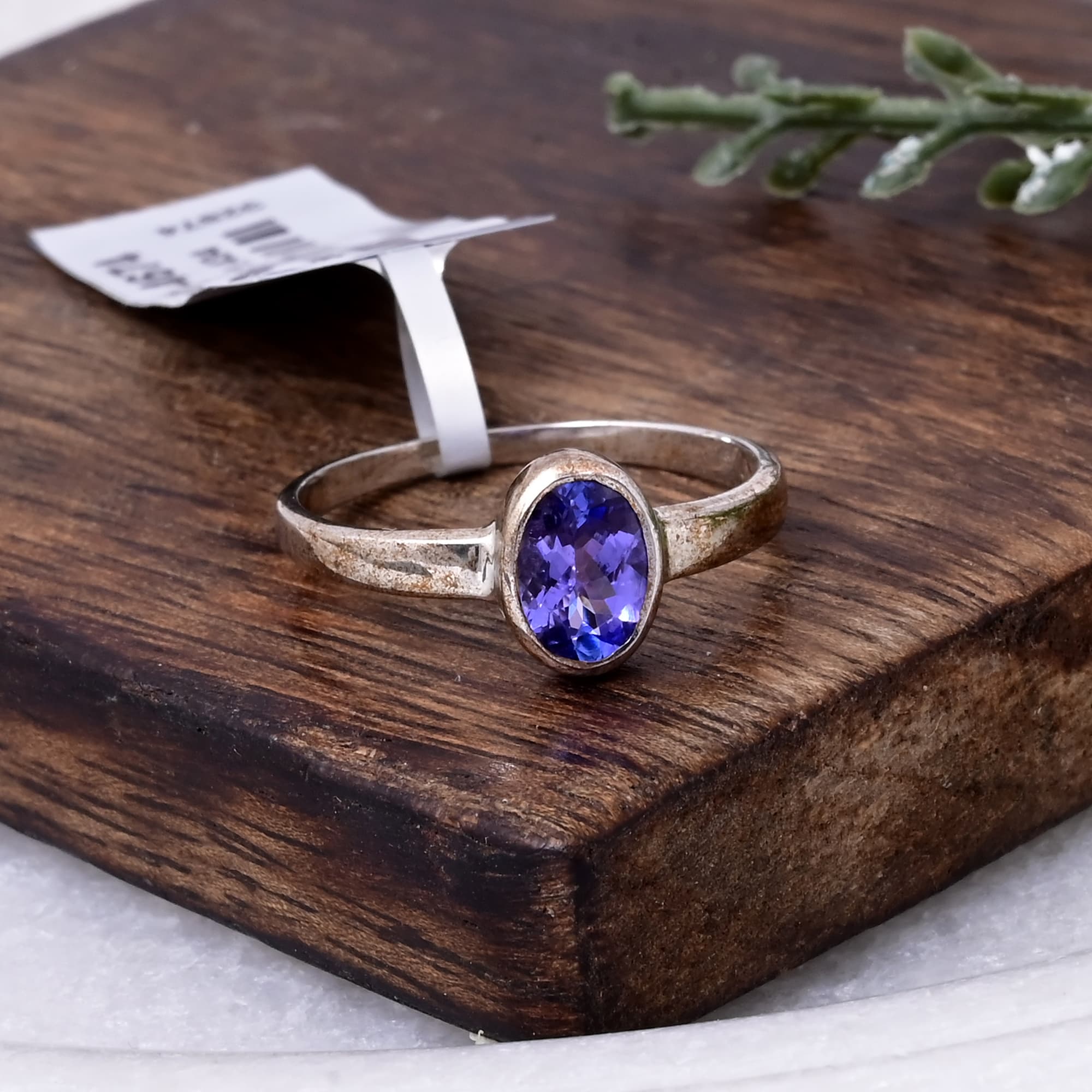 Royal Bezel Tanzanite Ring