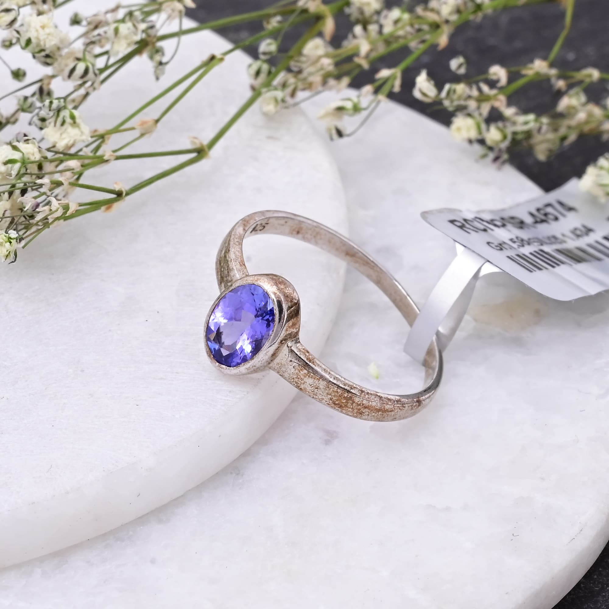 Royal Bezel Tanzanite Ring