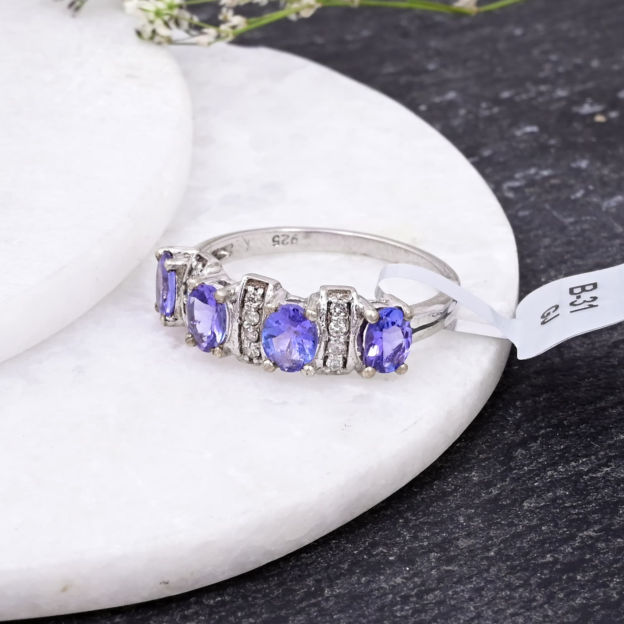 Royal Tanzanite Harmony Ring