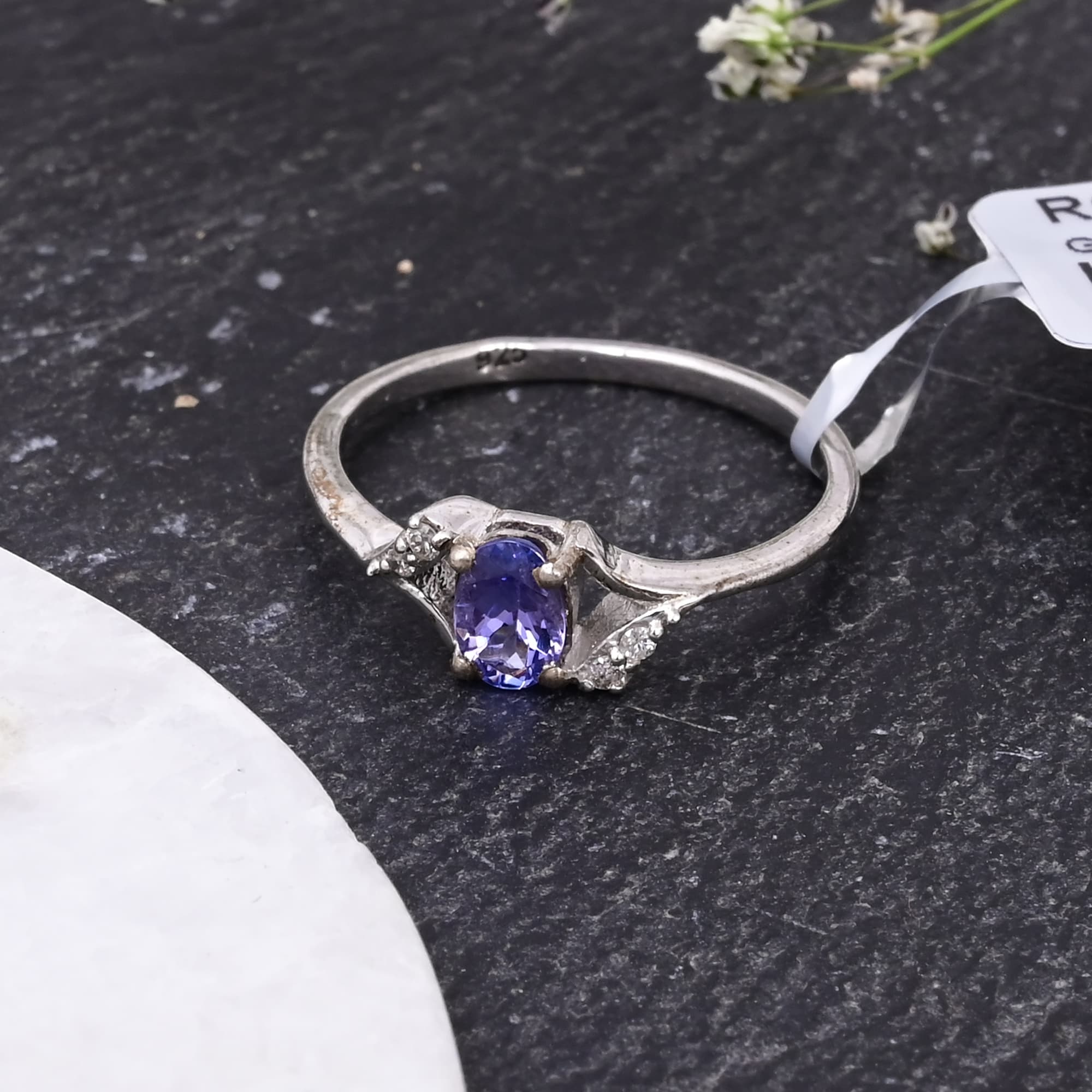 Twilight Tanzanite Whisper Ring