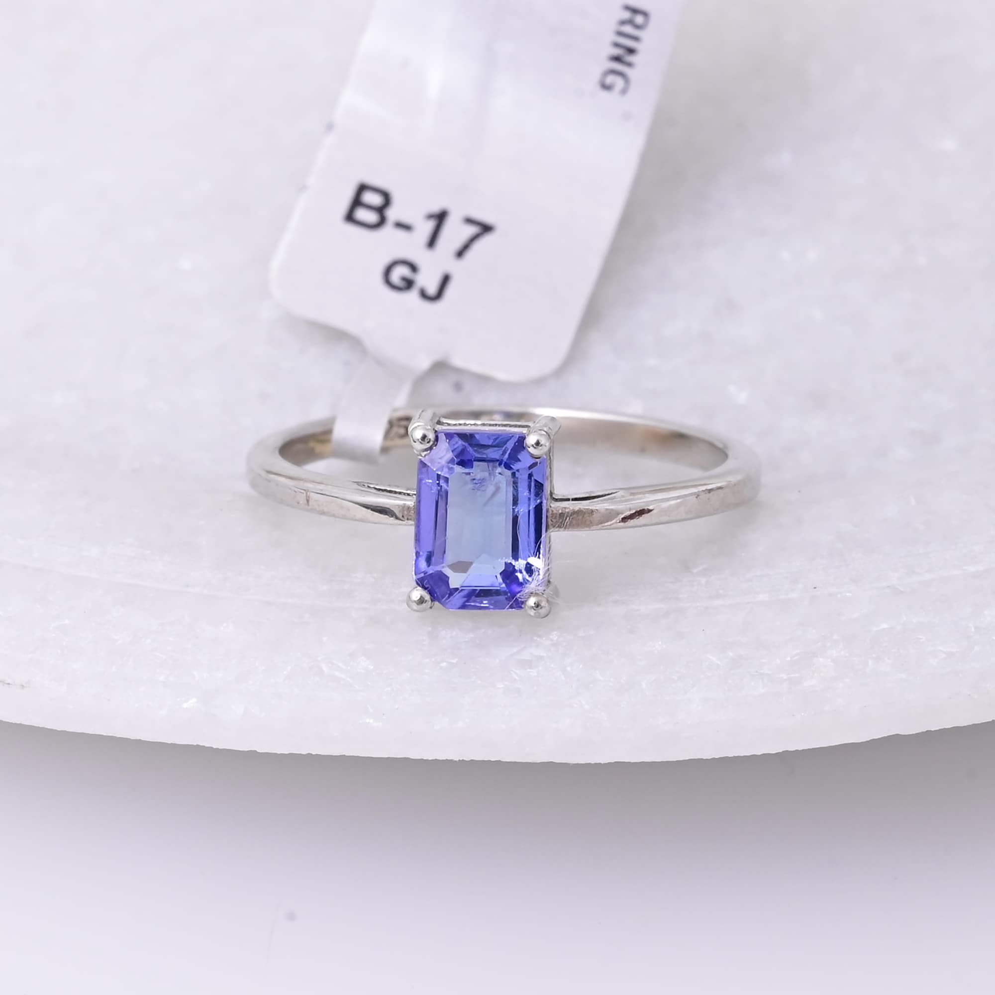 Royal Solitaire Tanzanite Ring