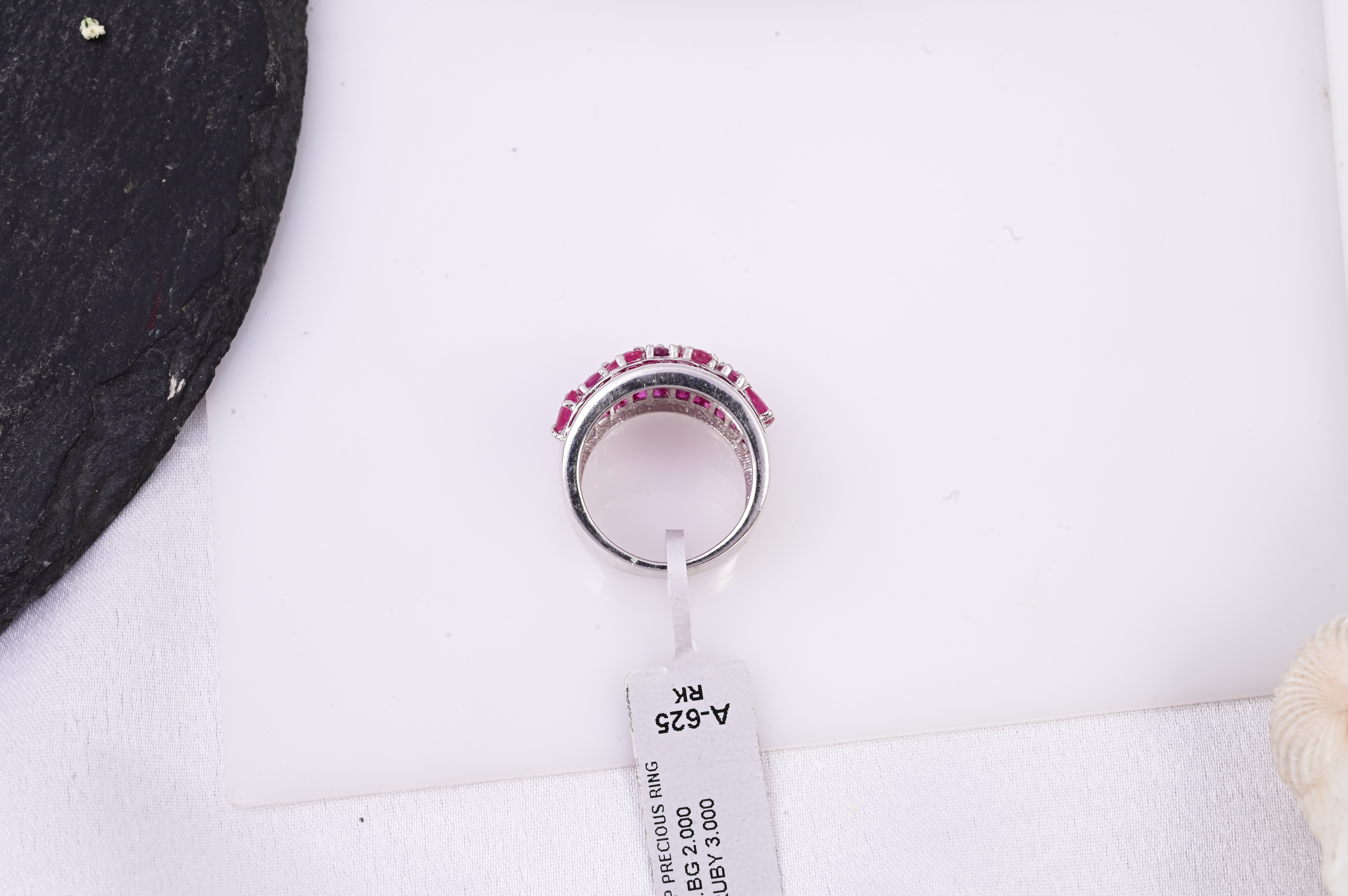 Ruby Garden Band Ring