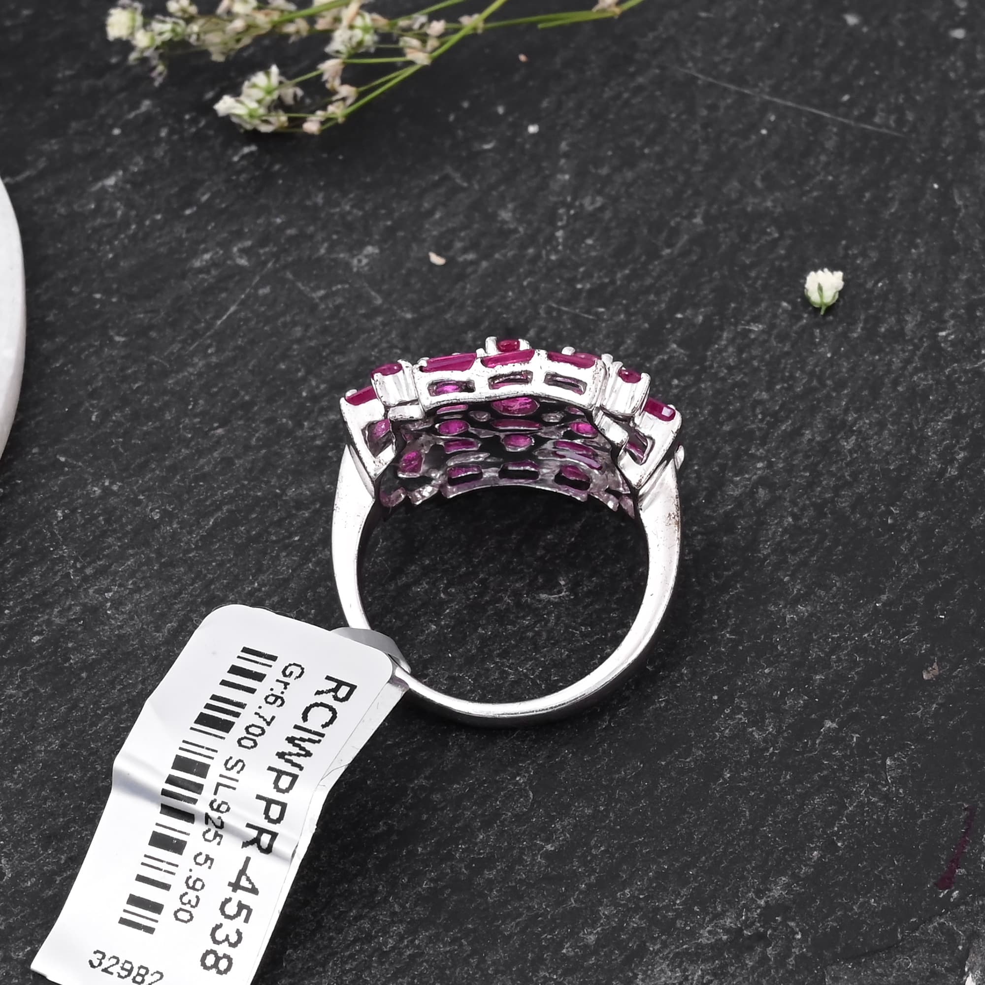Ruby Mosaic Royale Ring