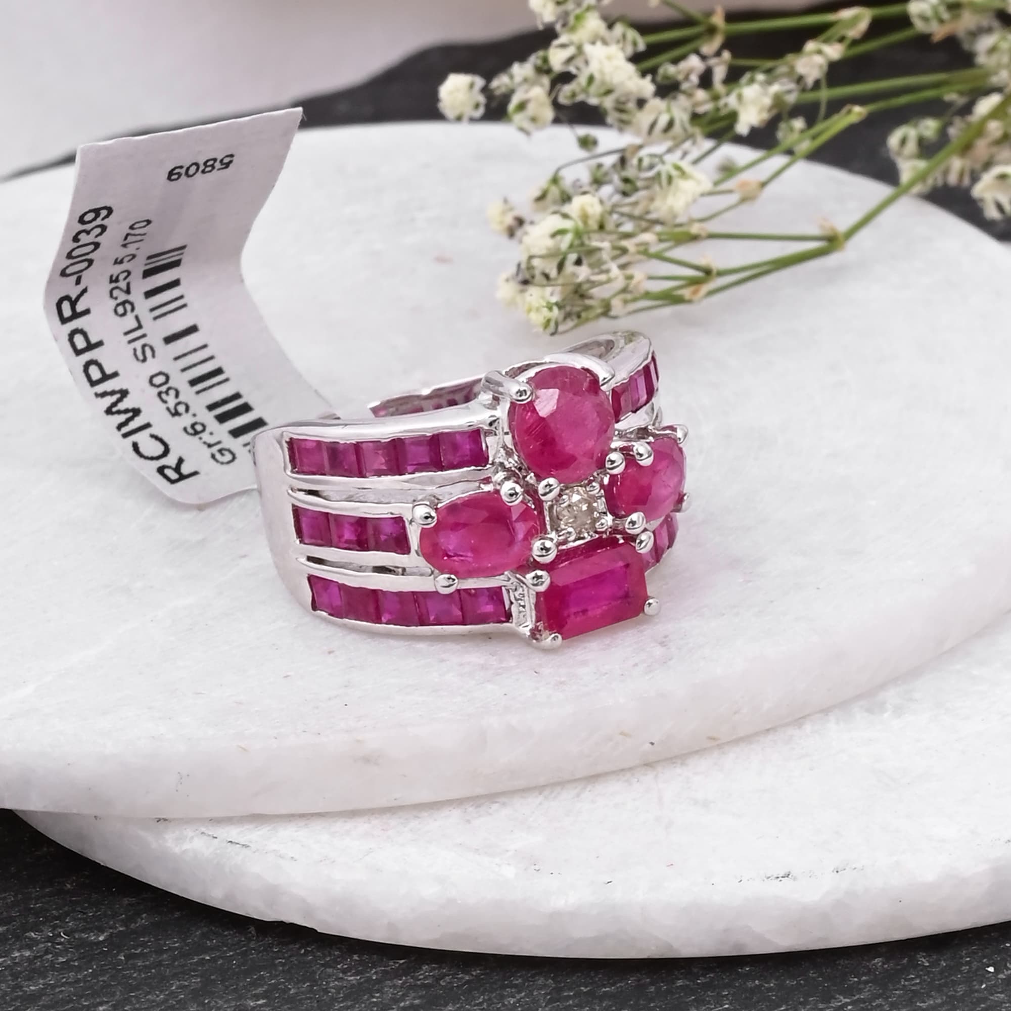 Imperial Ruby Crown Ring