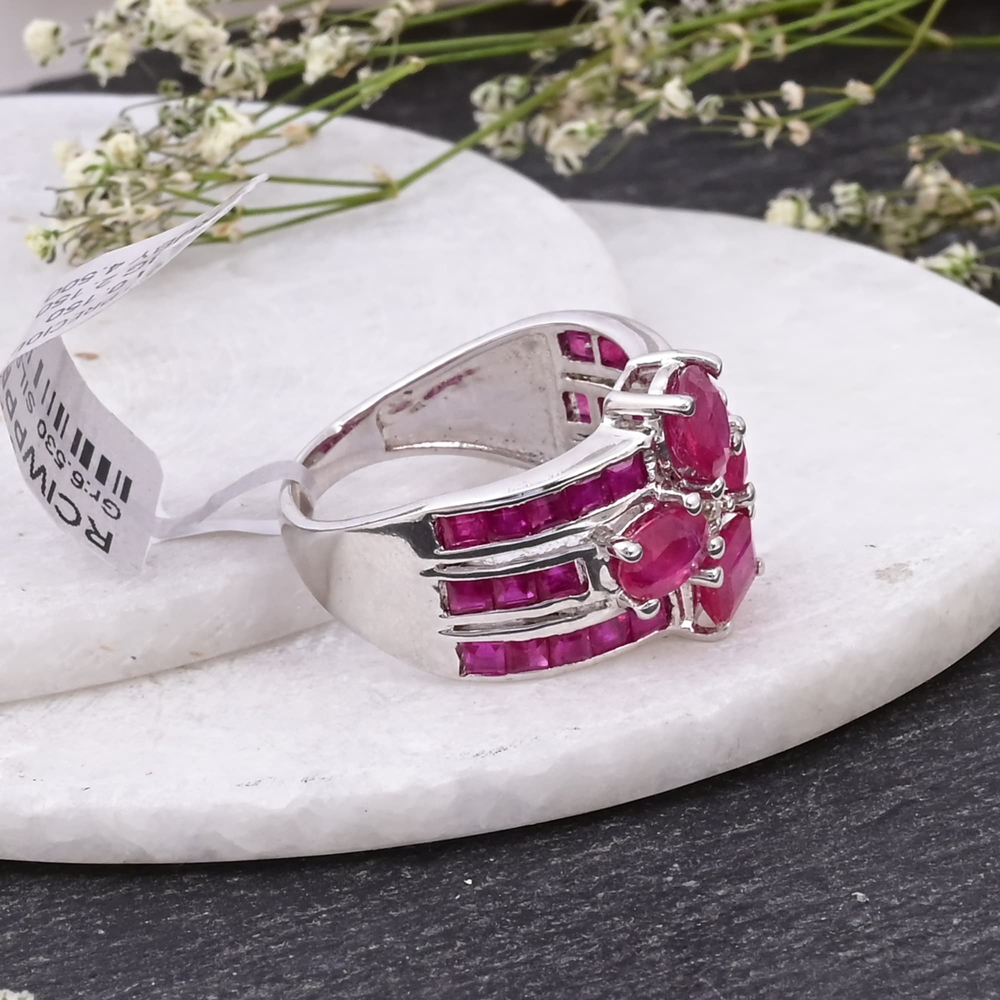 Imperial Ruby Crown Ring