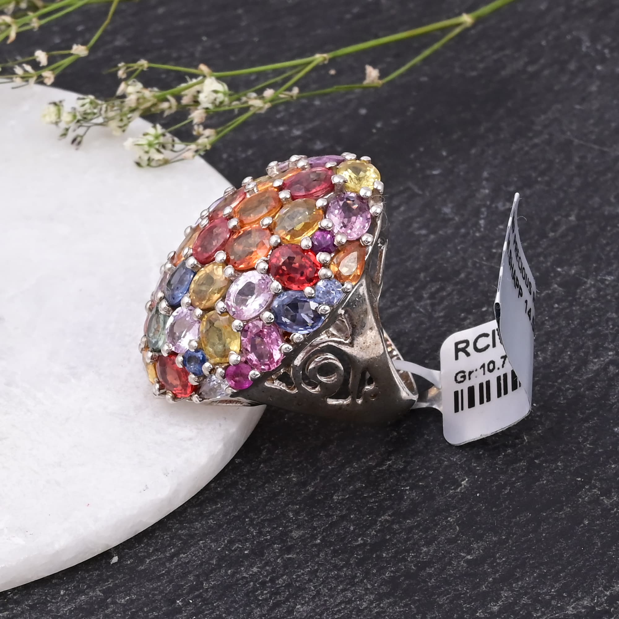 Royal Kaleidoscope Sapphire Ring