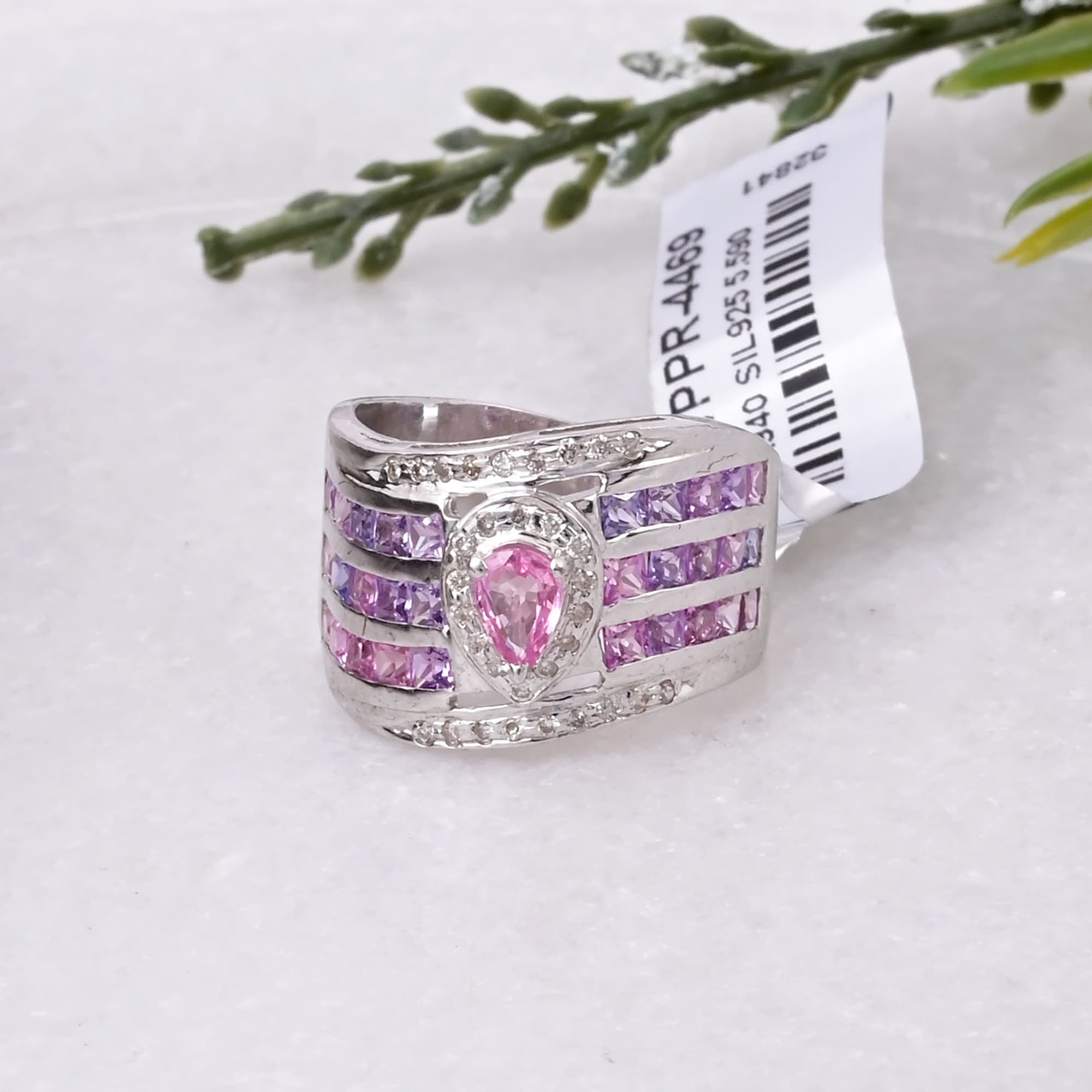 Twilight Sapphire Elegance Ring