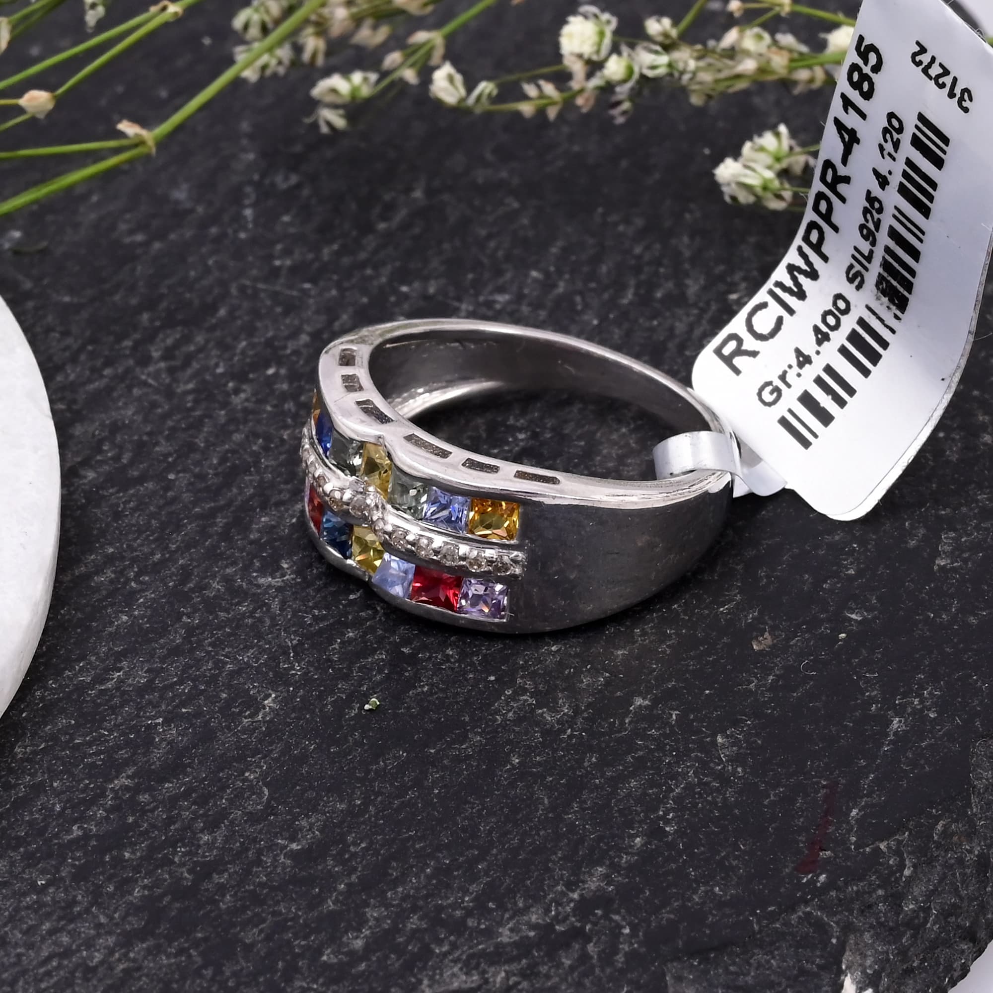 Spectrum Royale Multi Sapphire Ring