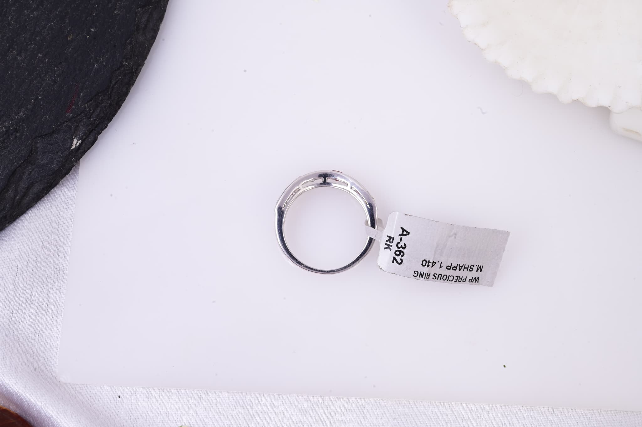 Pastel Prism Sapphire Curve Ring