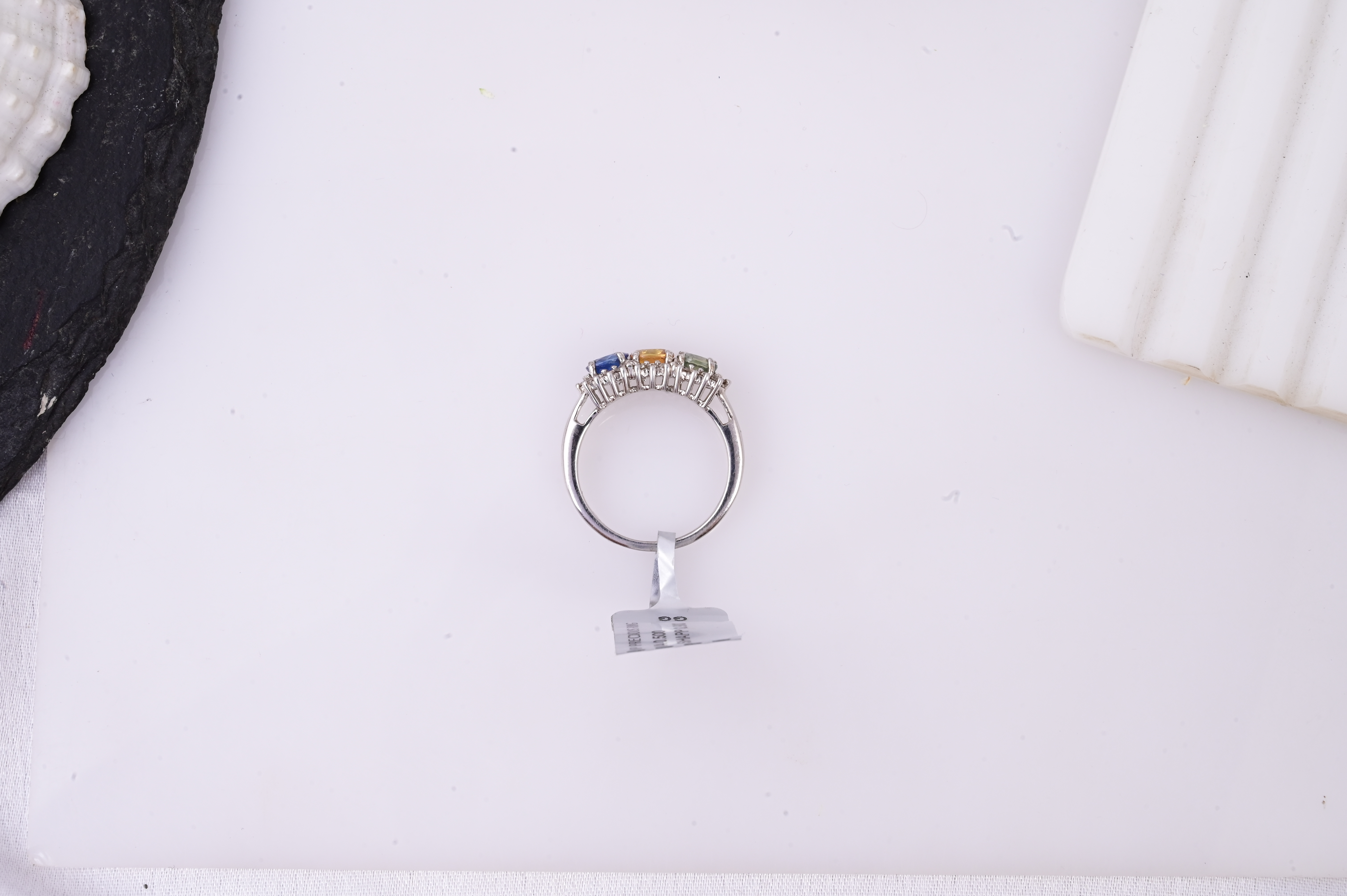 Trinity Sapphire Diamond Ring