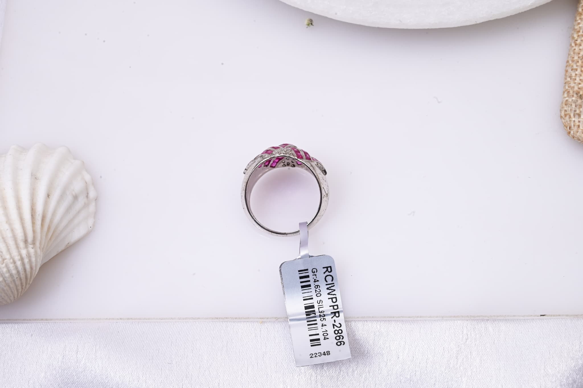 Royal Mosaic Ruby Ring