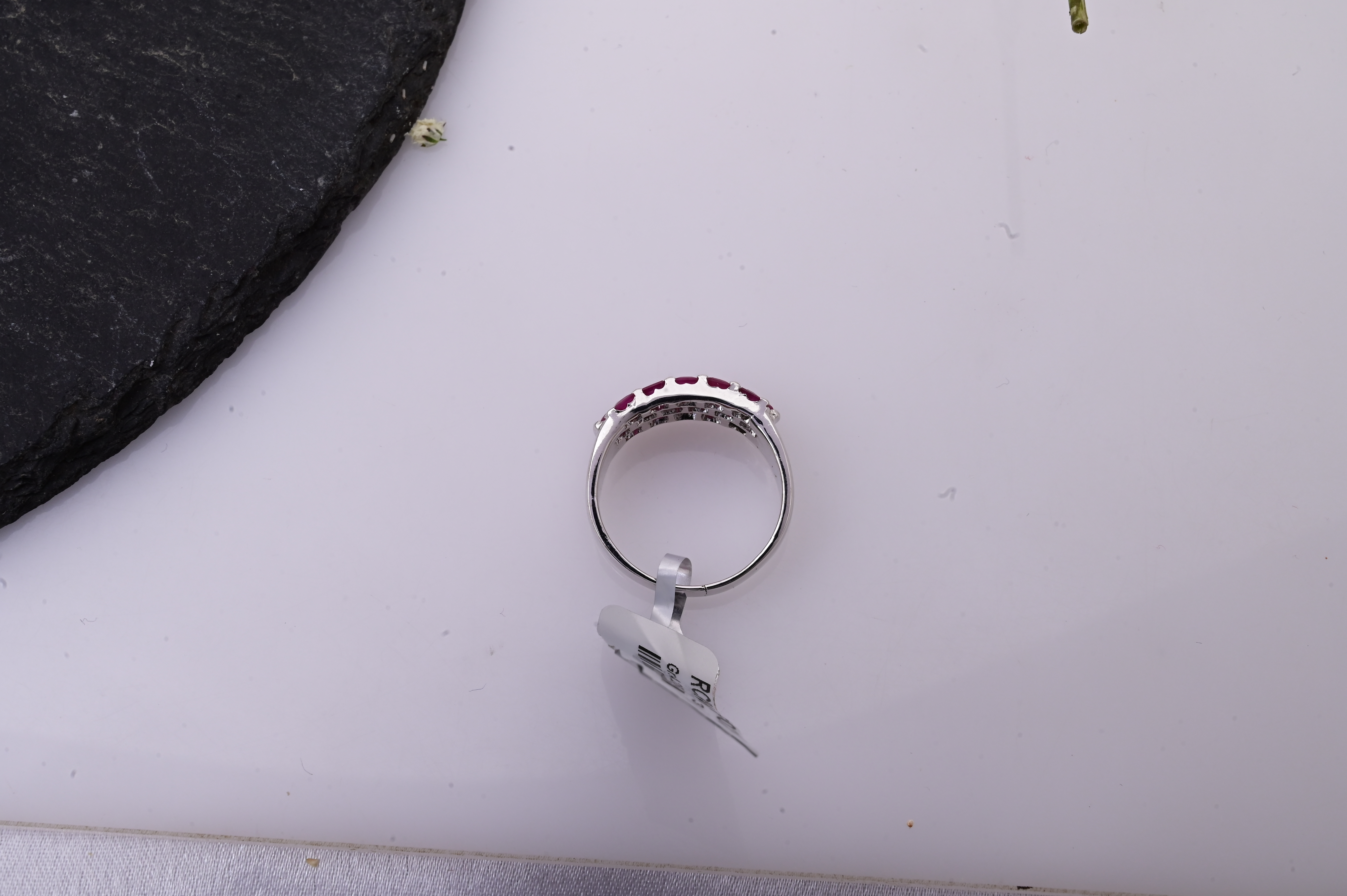 Ruby Mosaic Band Ring