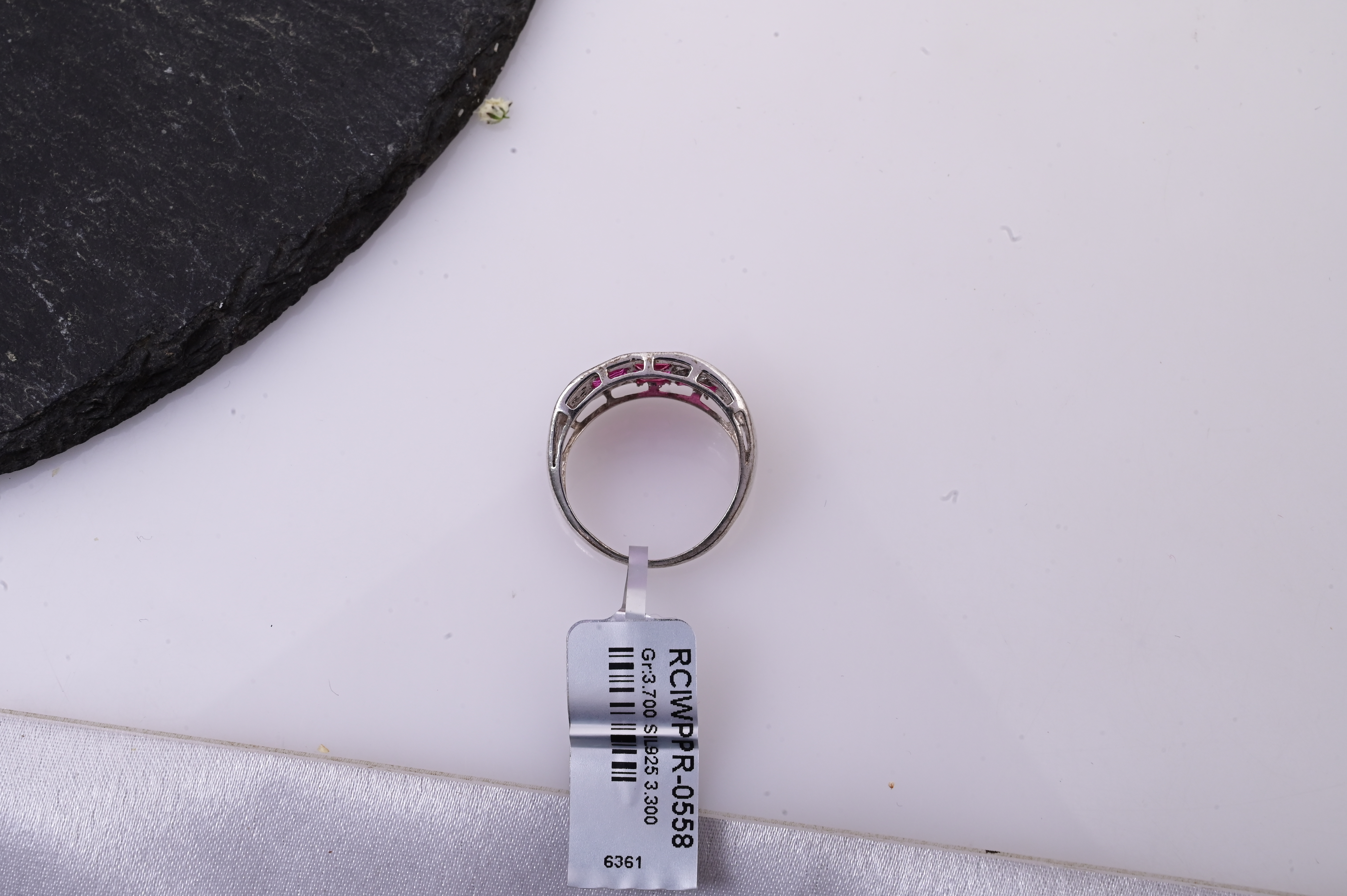 Ruby Mosaic Statement Ring